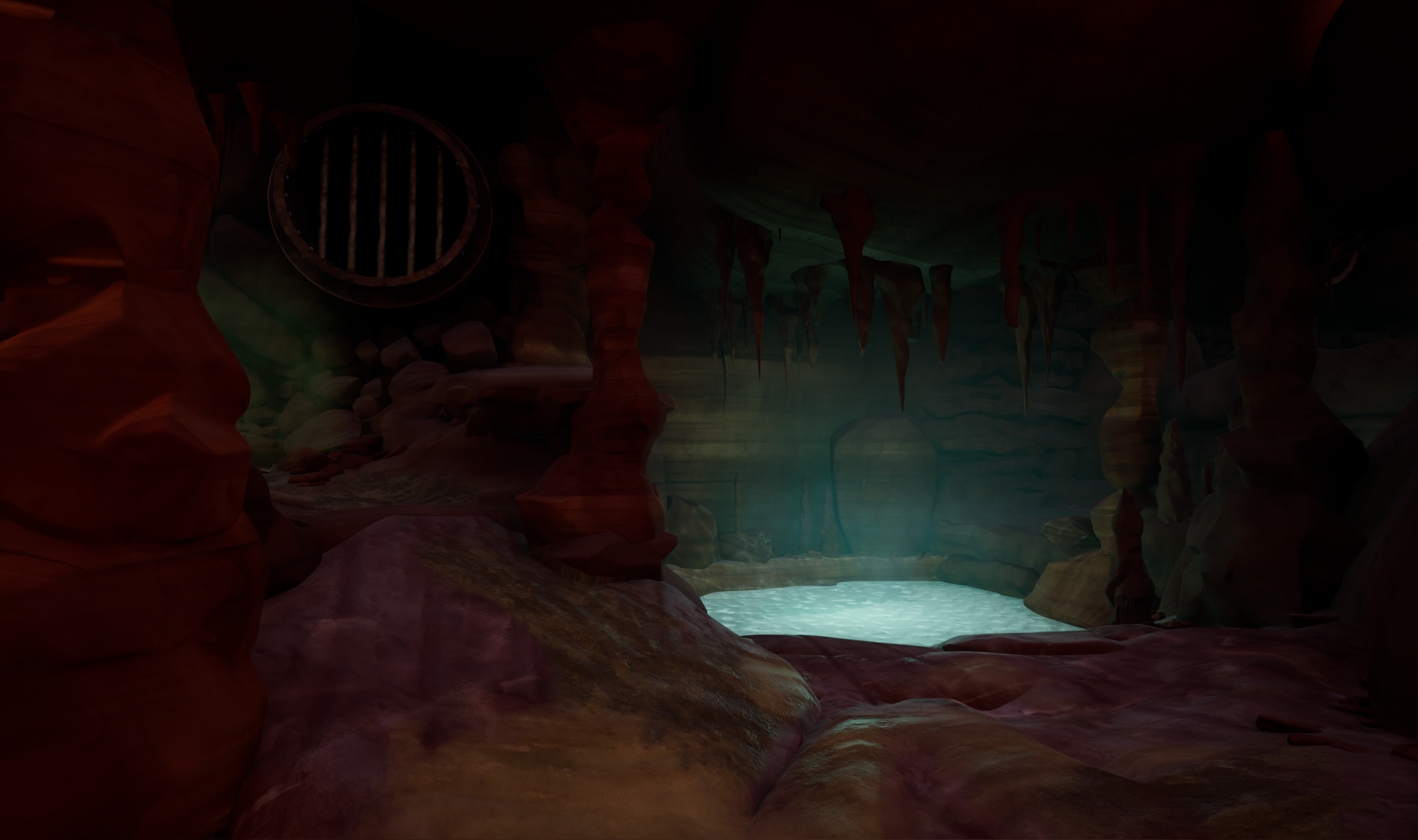 Waterpool 2 Path and Combat Area