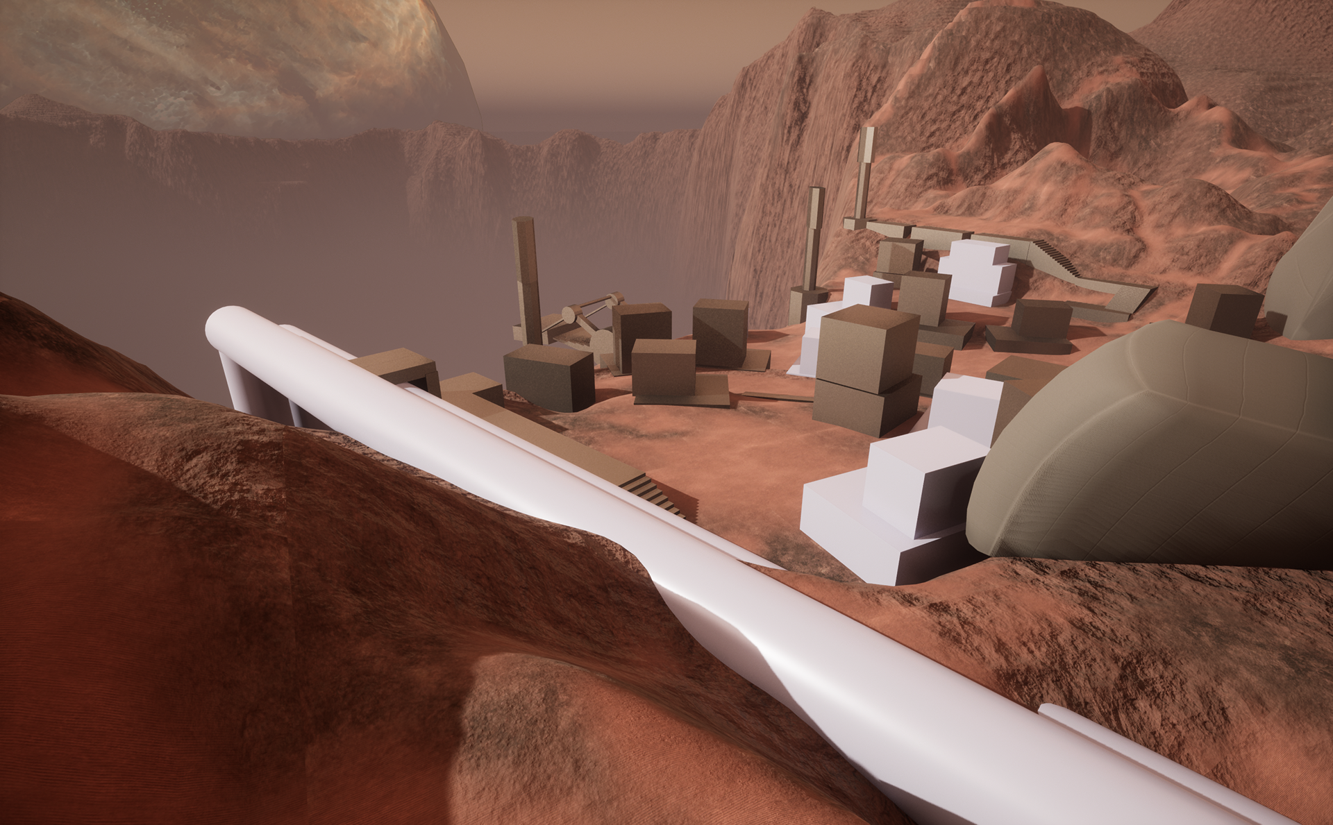 Landscape and Blockout 3