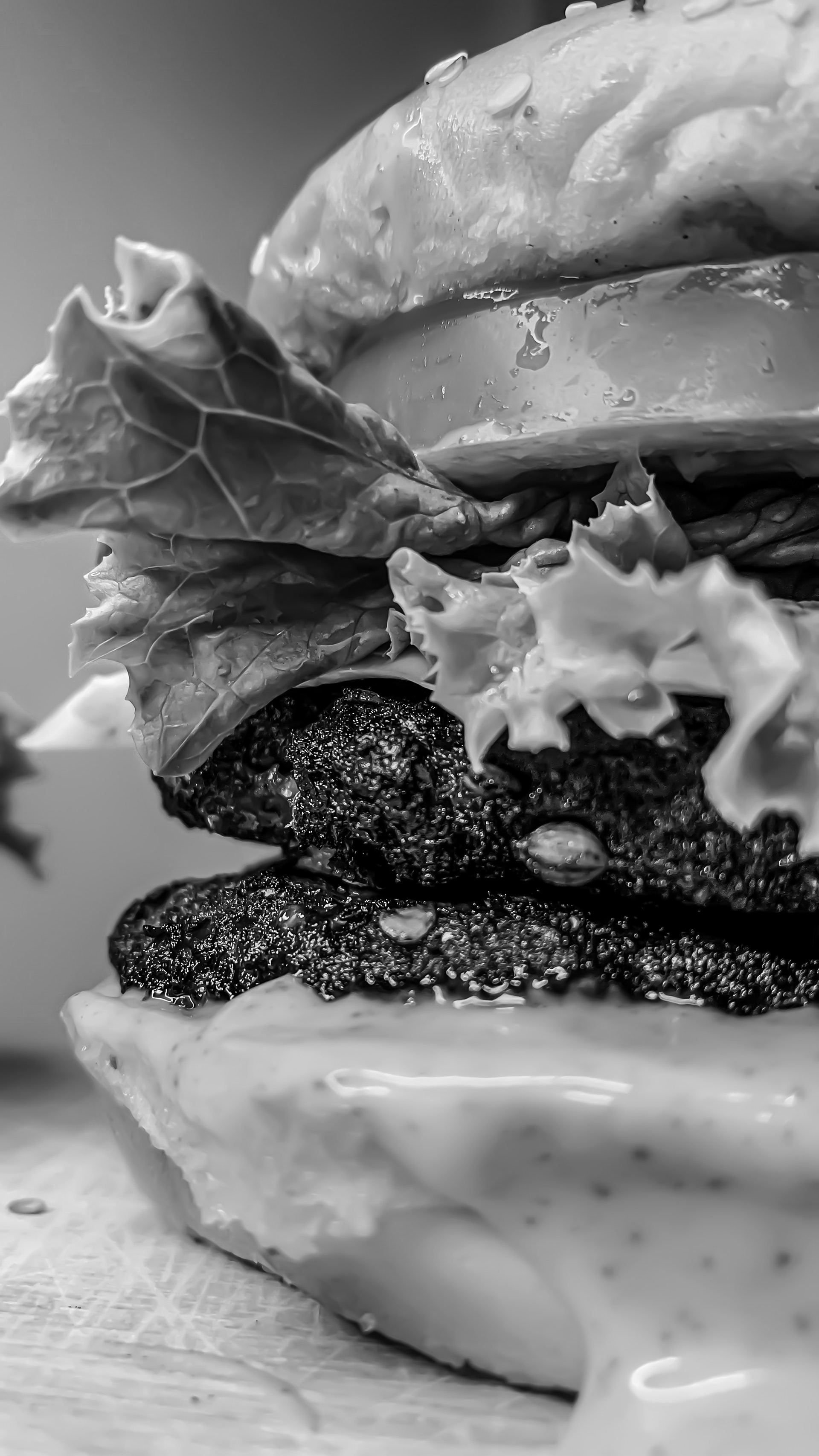 Beef Burger b/w