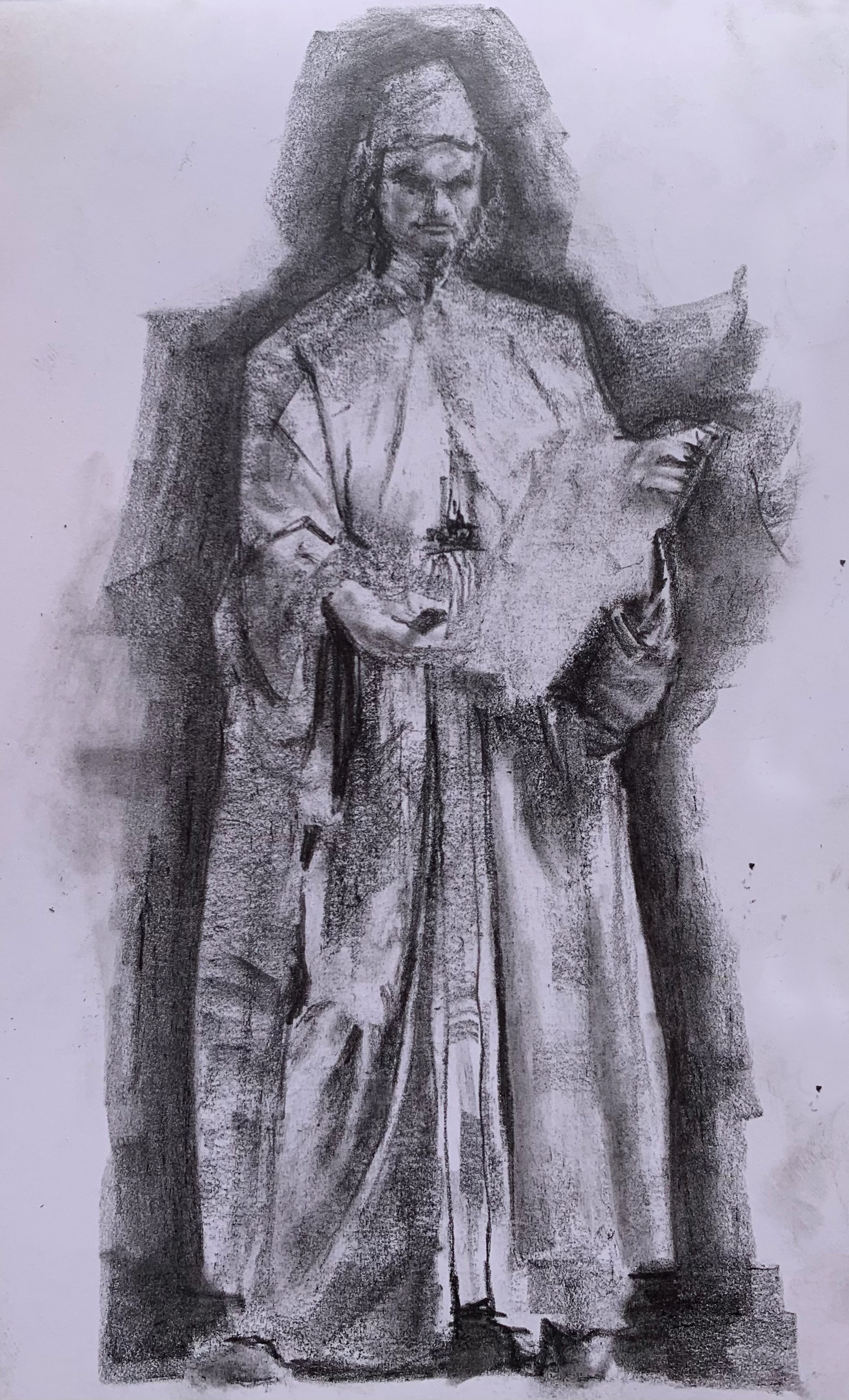 Alberti, 2022, Graphite, 4x6