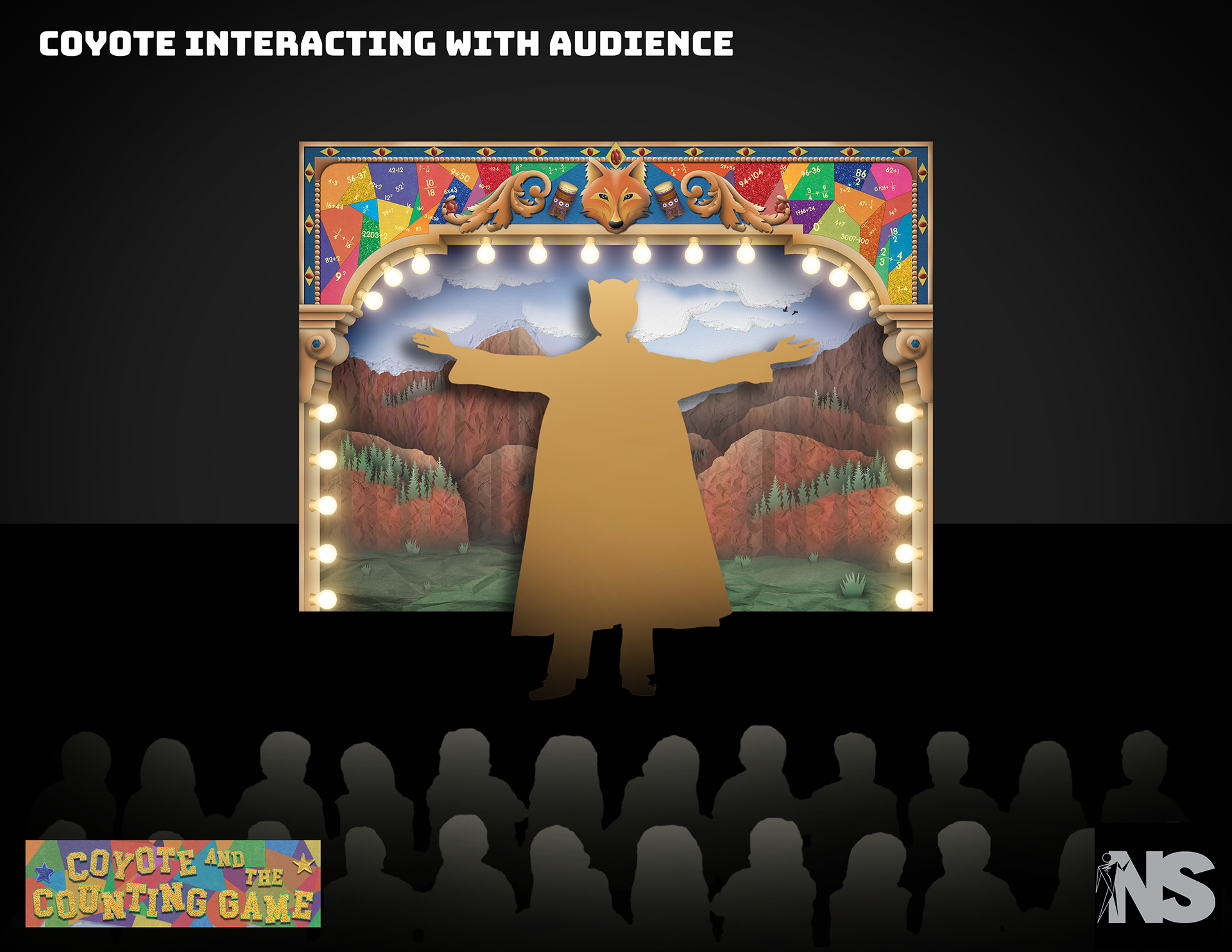 Scene by Scene, Coyote Interacting with Audience
