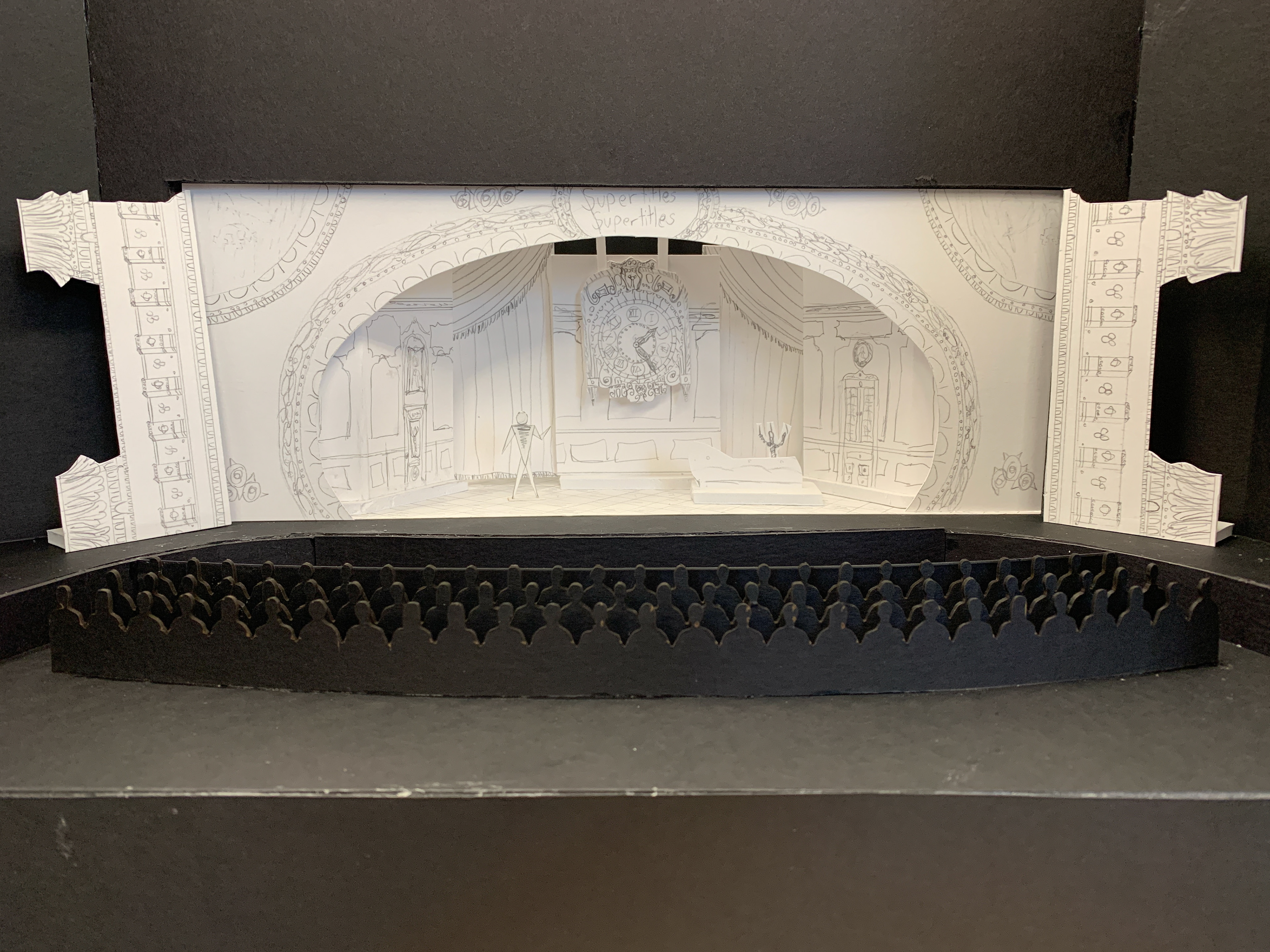 Initial Sketch Model - Act 3