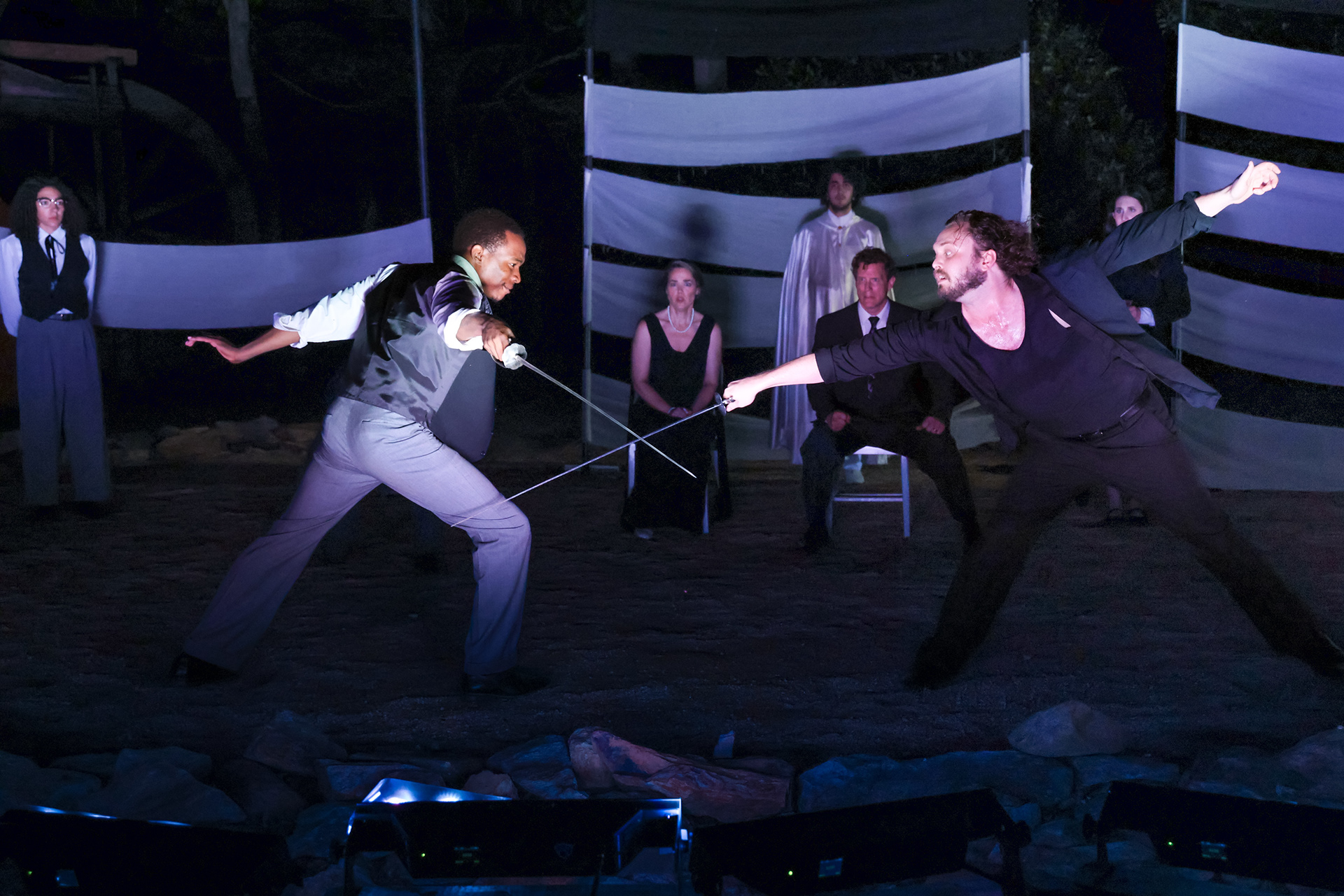 Hamlet Production Photo, Snow Camp Outdoor Theatre