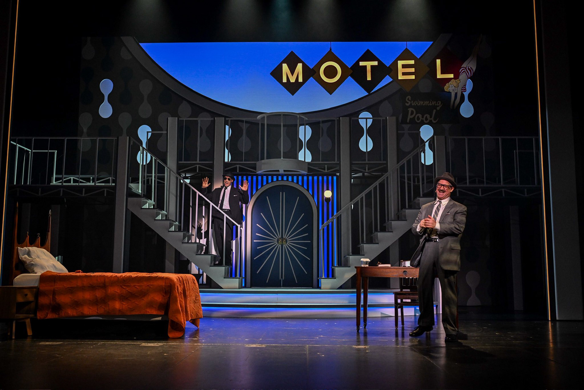 Motel Scene Production Photo