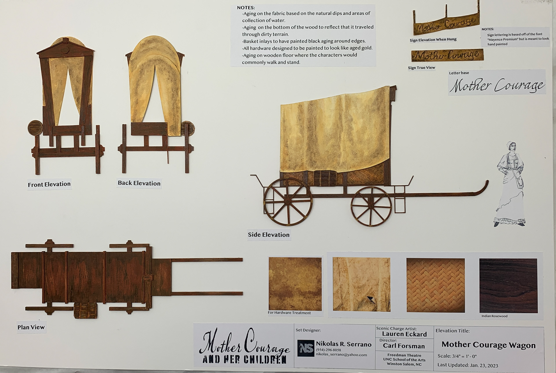 Wagon Paint Elevation