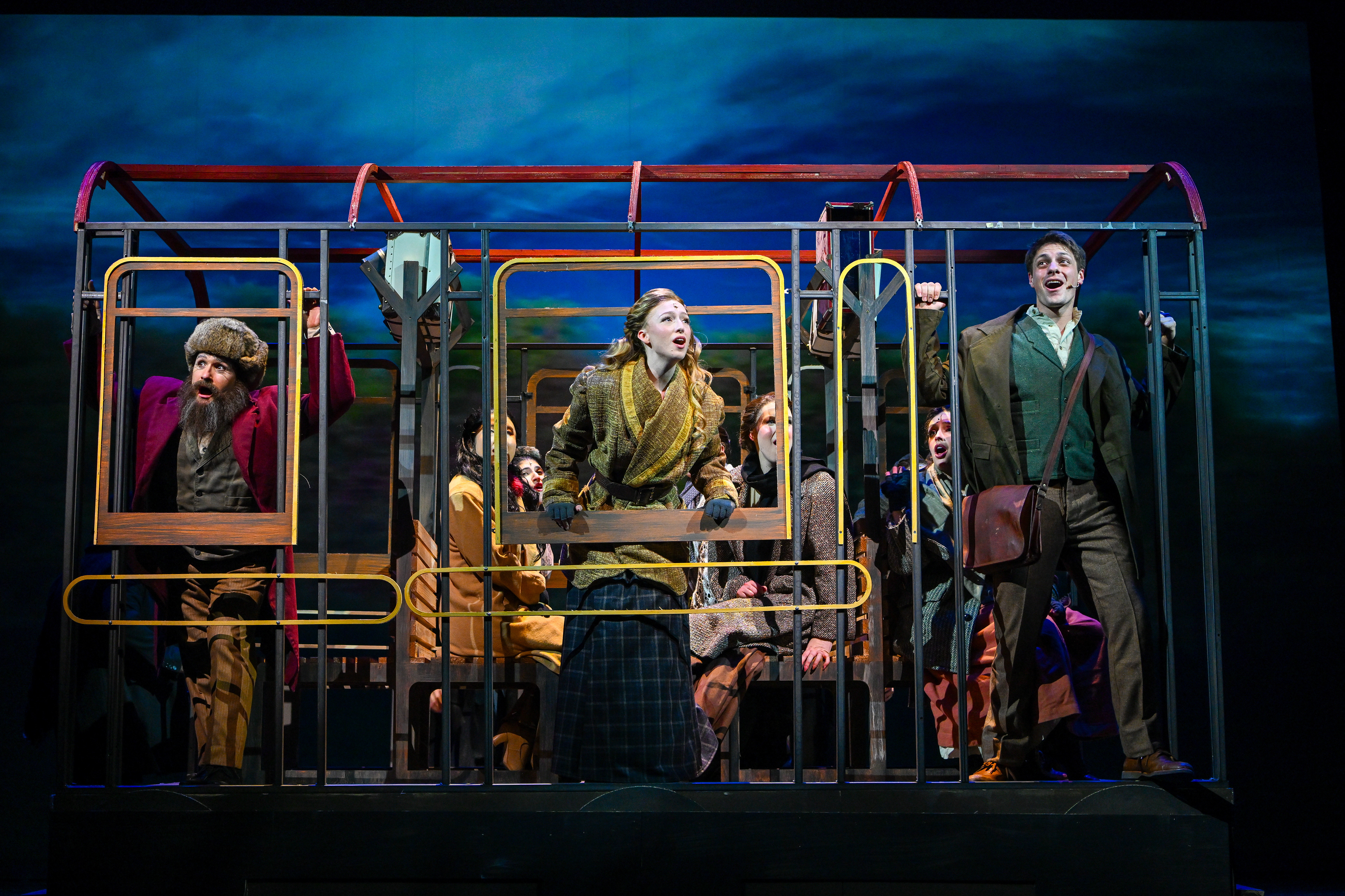 Anastasia, Train Sequence, Photo by: Larry Marano