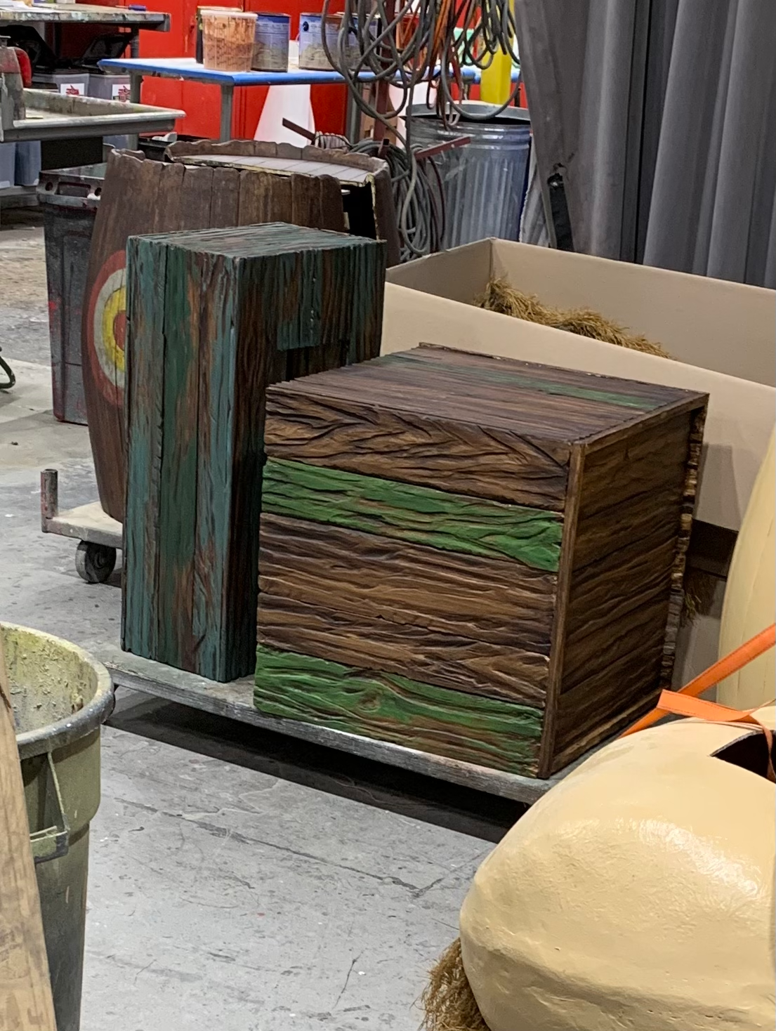 Crate for Isle of Berk in Epic Universe, Built by Nikolas Serrano