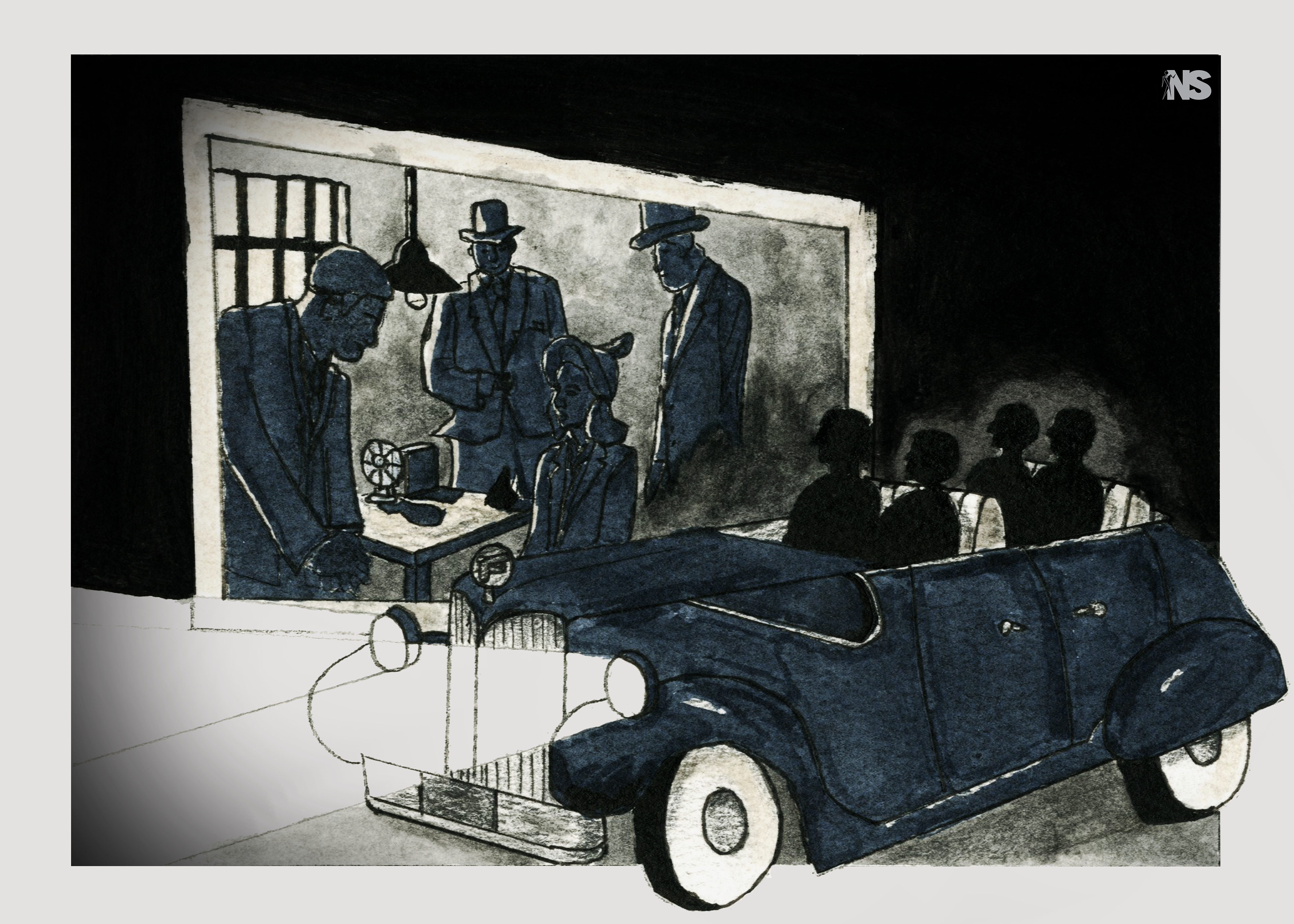 Ride Thru Noir Rendering