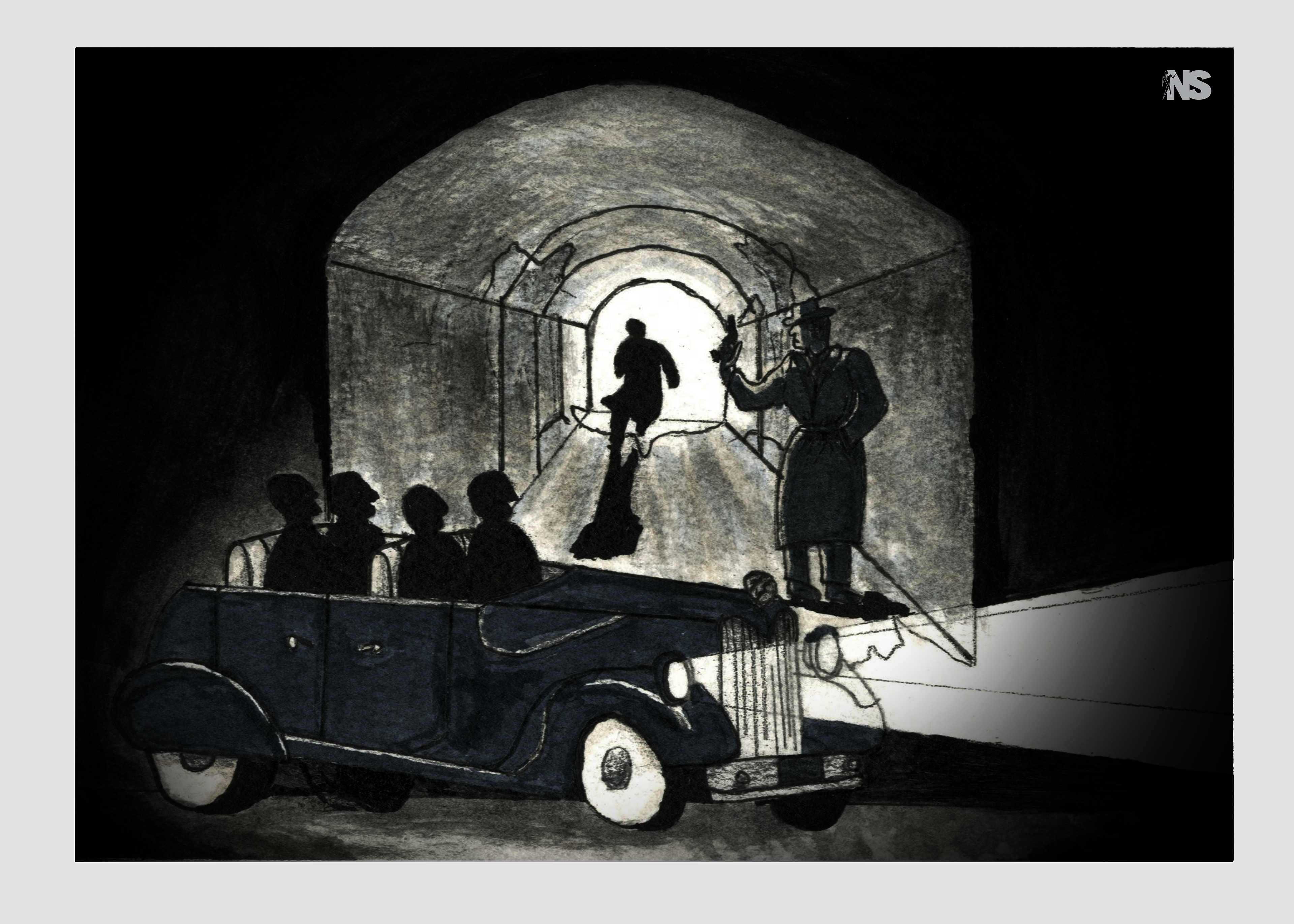 Ride Thru Noir Rendering