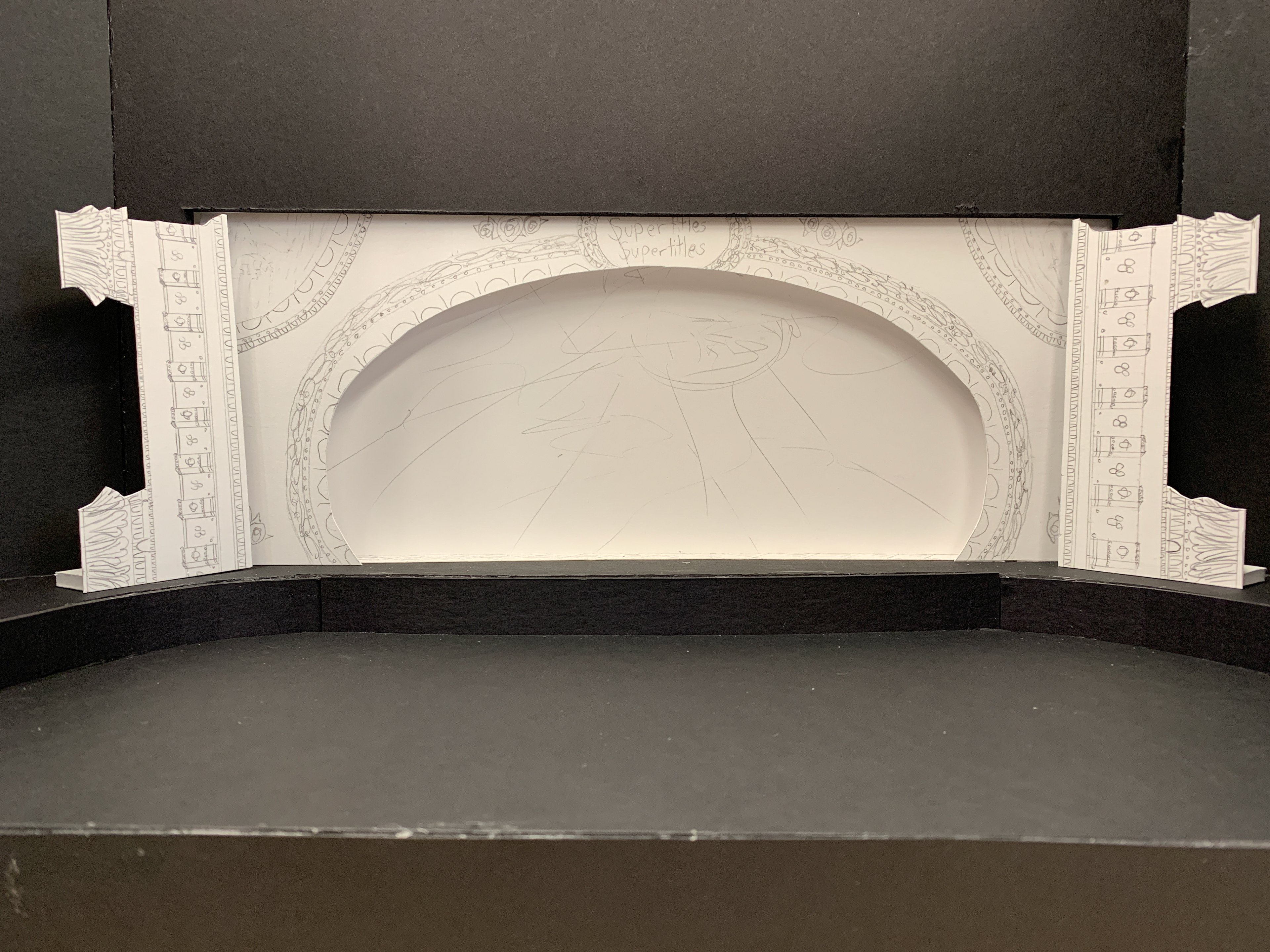 Initial Sketch Model - Preshow