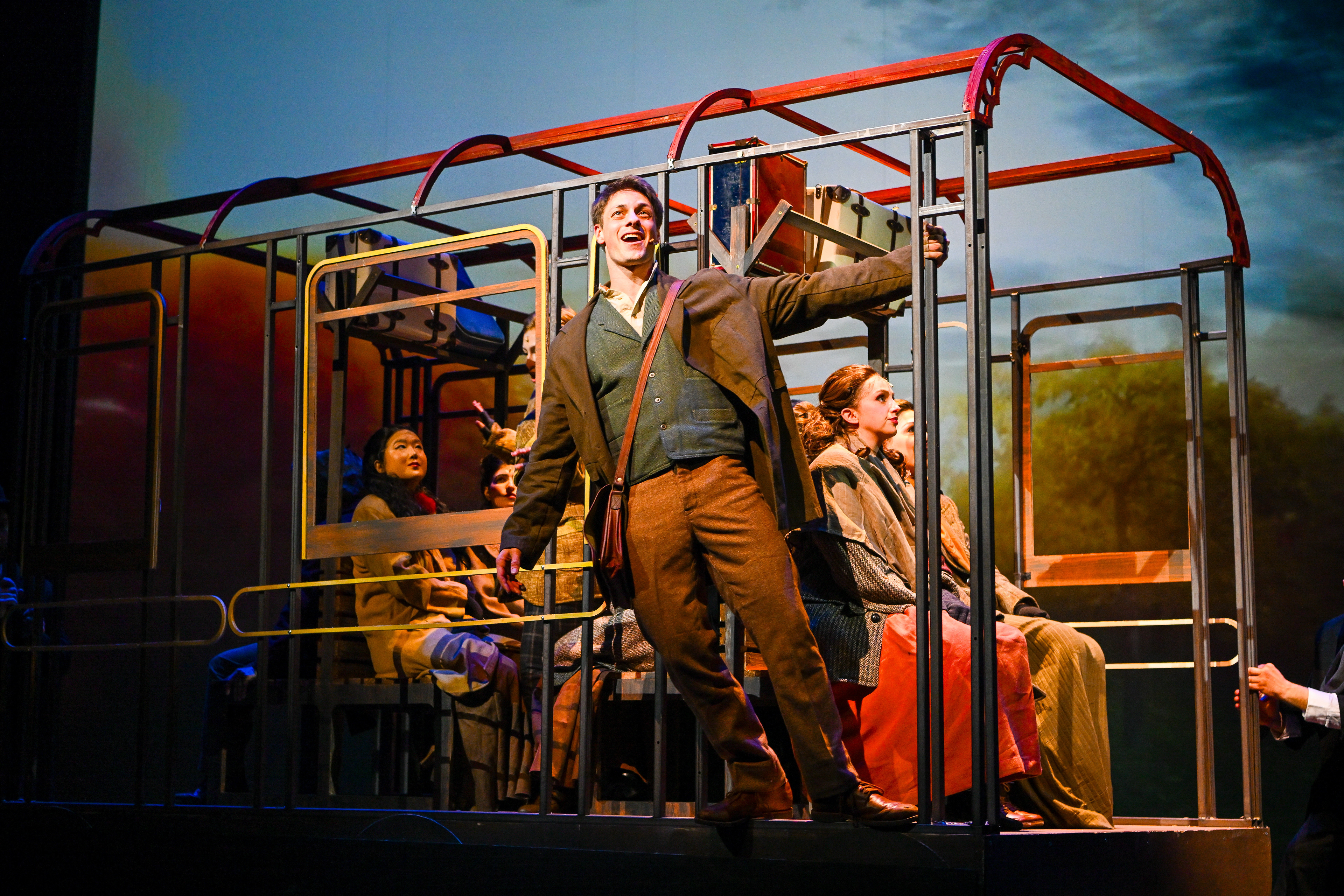 Anastasia, Train Sequence, Photo by: Larry Marano