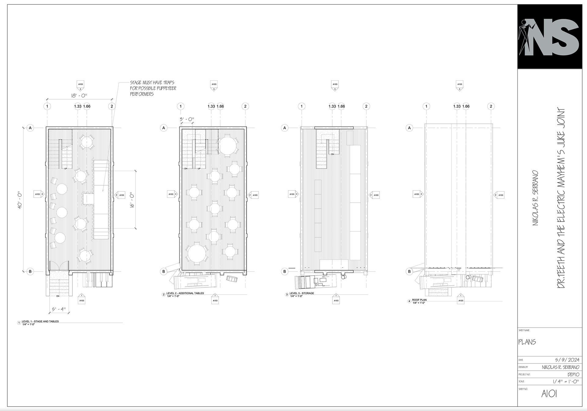 Drafted in Revit