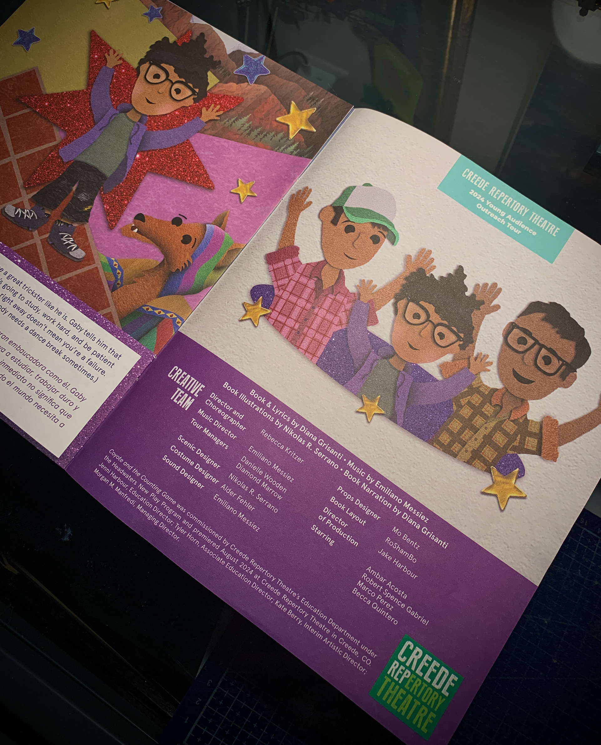 Printed Book with Illustrations by: Nikolas R. Serrano