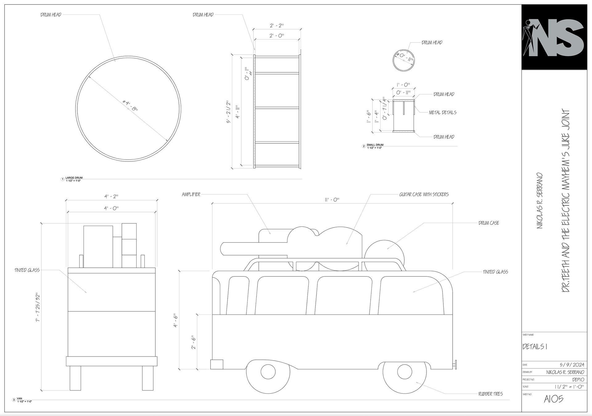 Drafted in Revit