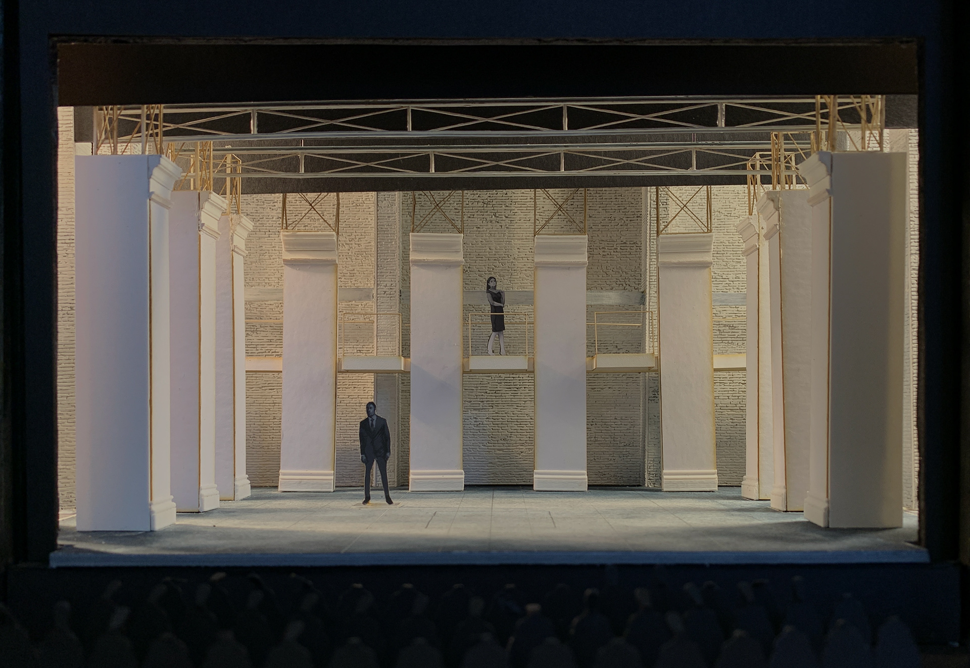 Othello Broadway Sketch Model