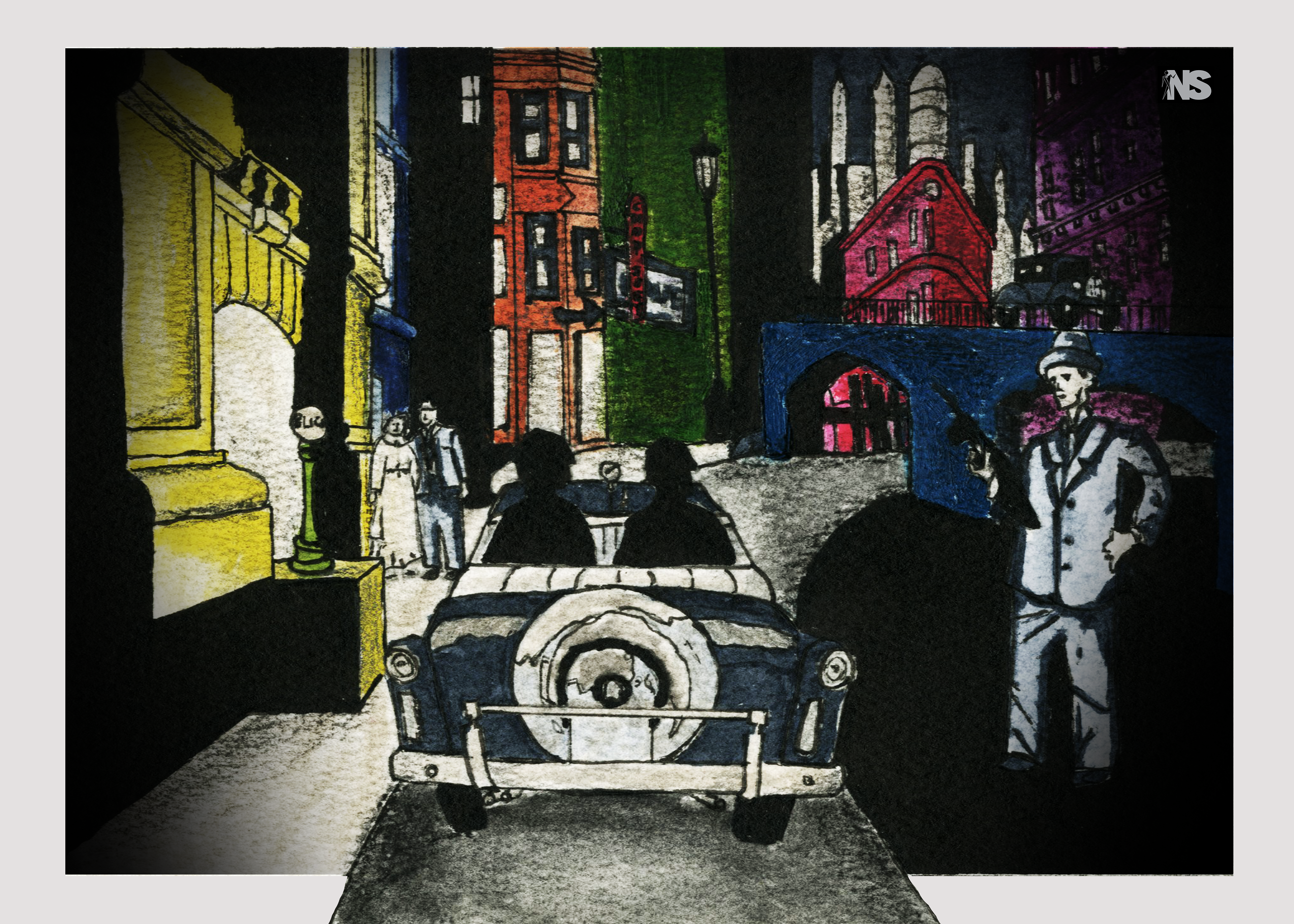 Ride Through Noir Rendering
