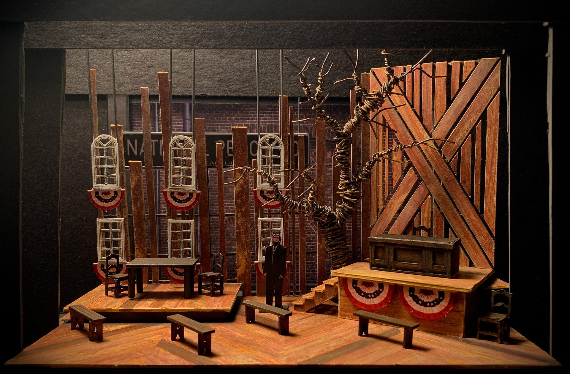 1/4" = 1'-0" Scale Model