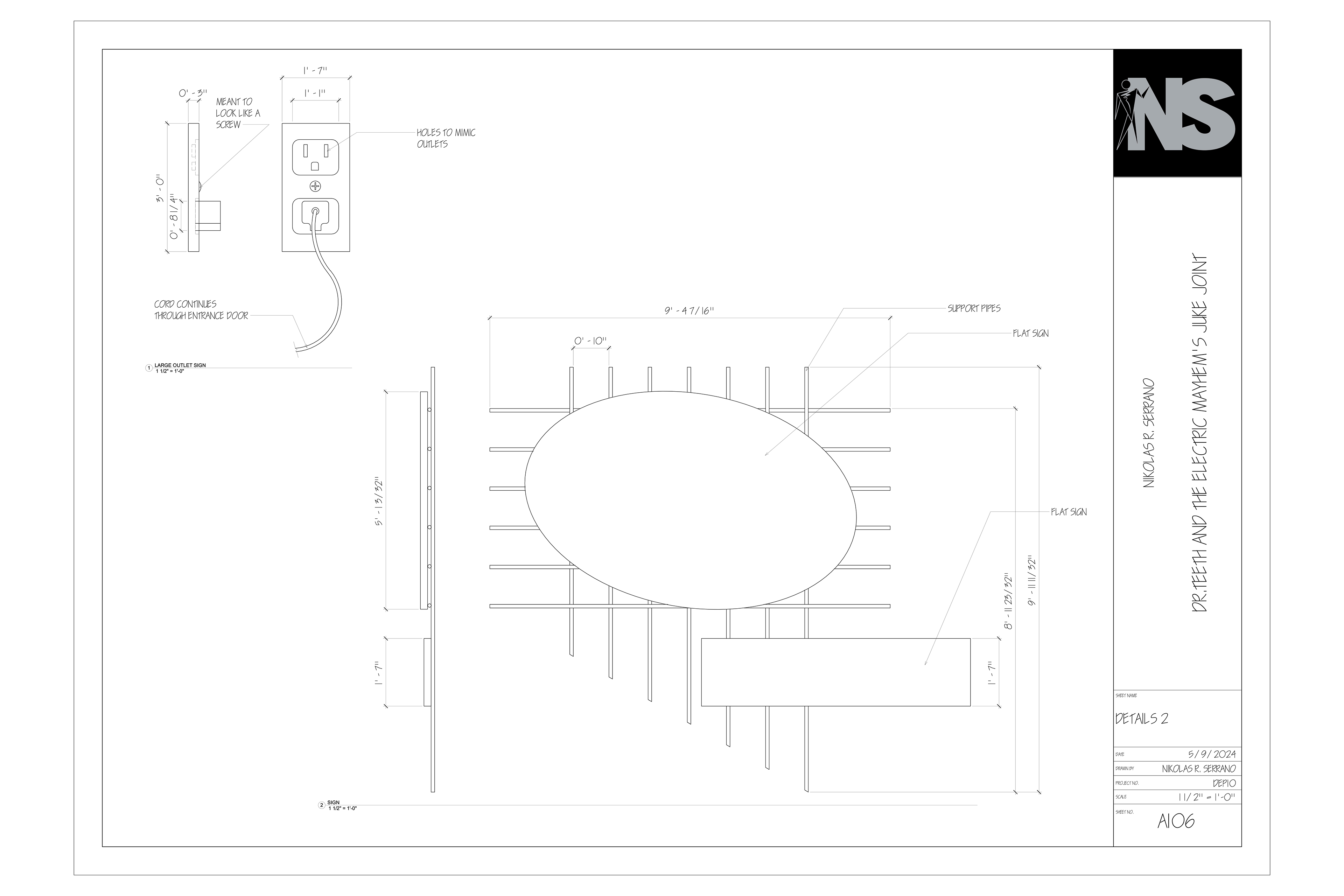 Selected Details Drafting: drafted in Revit
