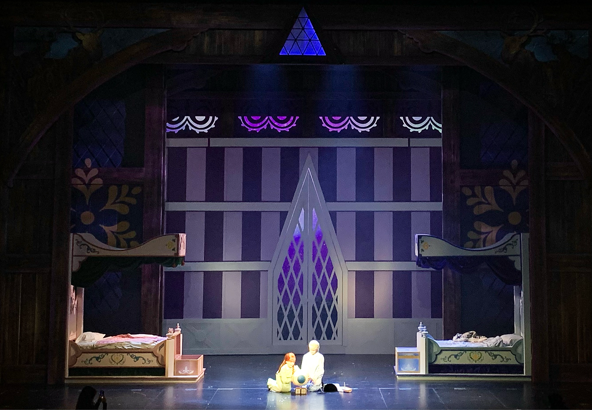 Production Photo: Anna and Elsa's Bedroom