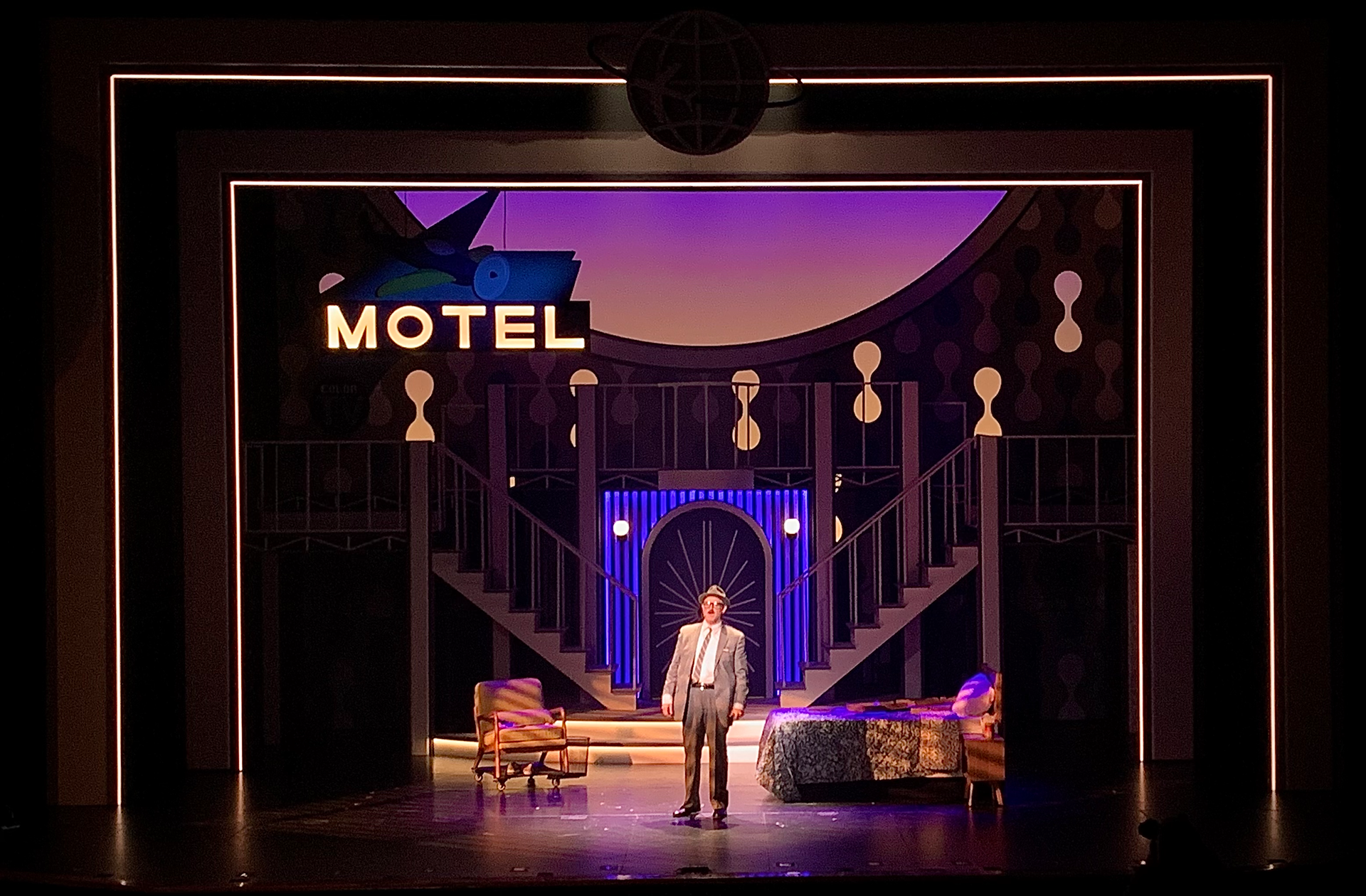 Motel Scene Production Photo