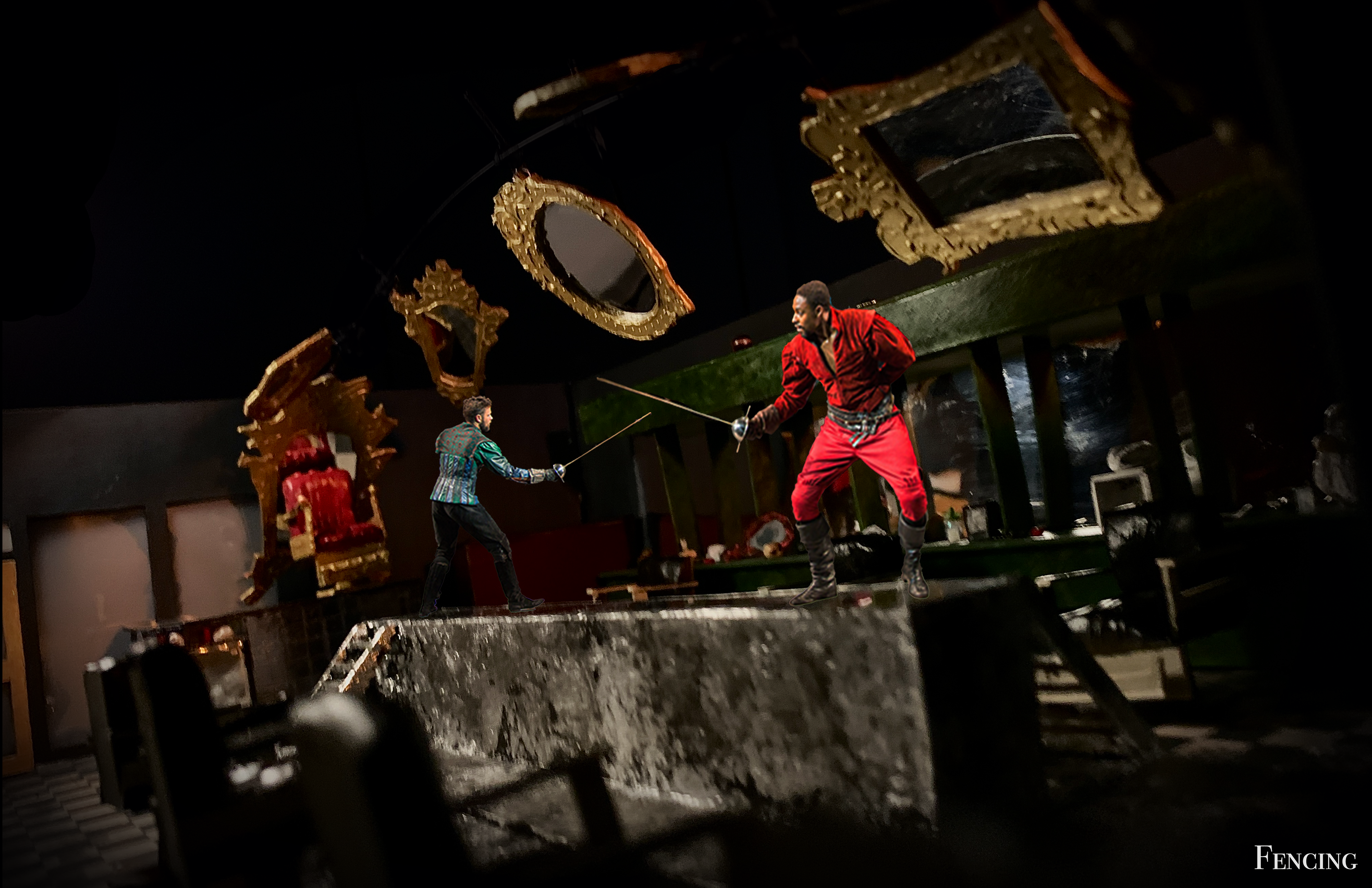 Hamlet Fencing Model Photo