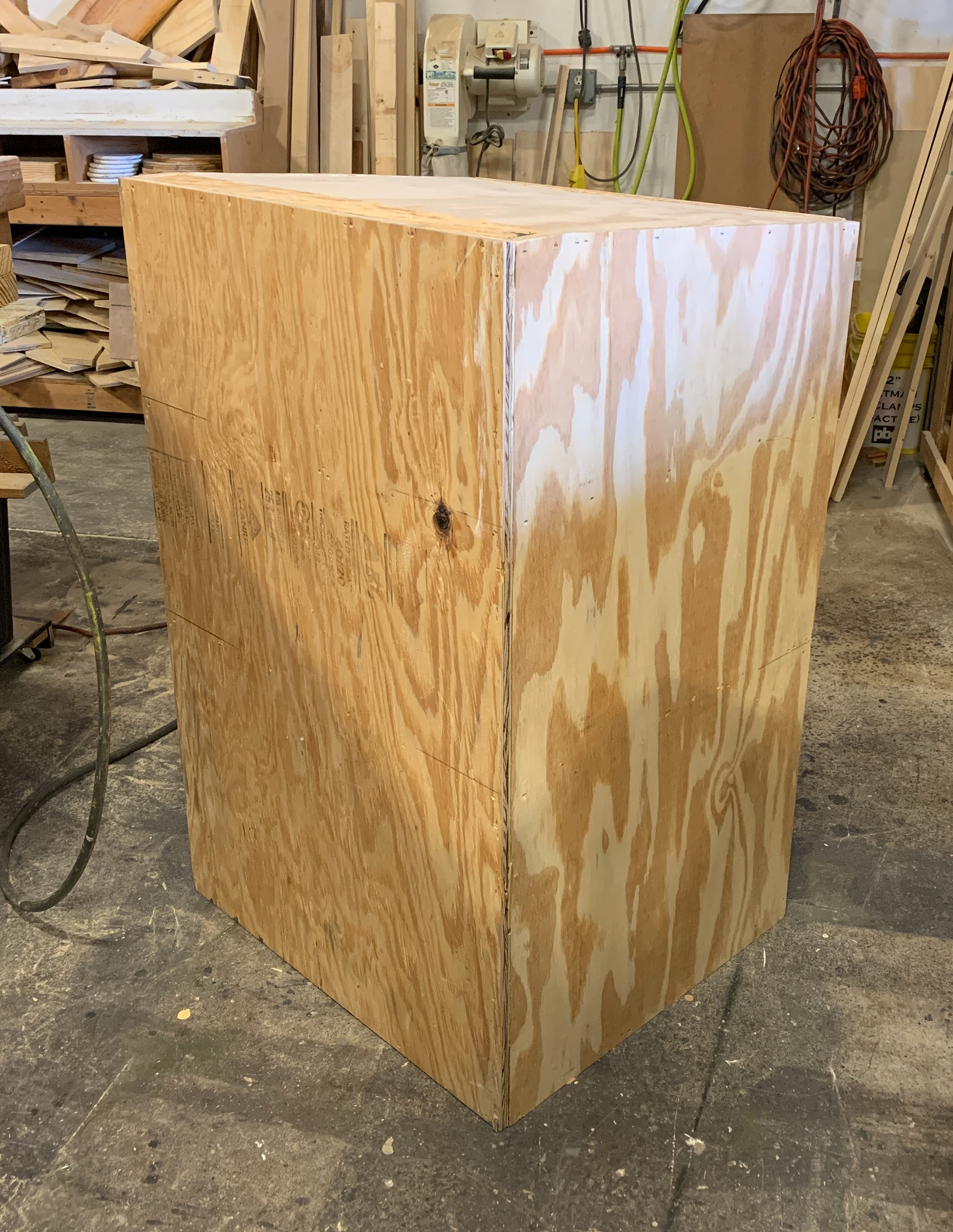 Podium built by Nikolas Serrano