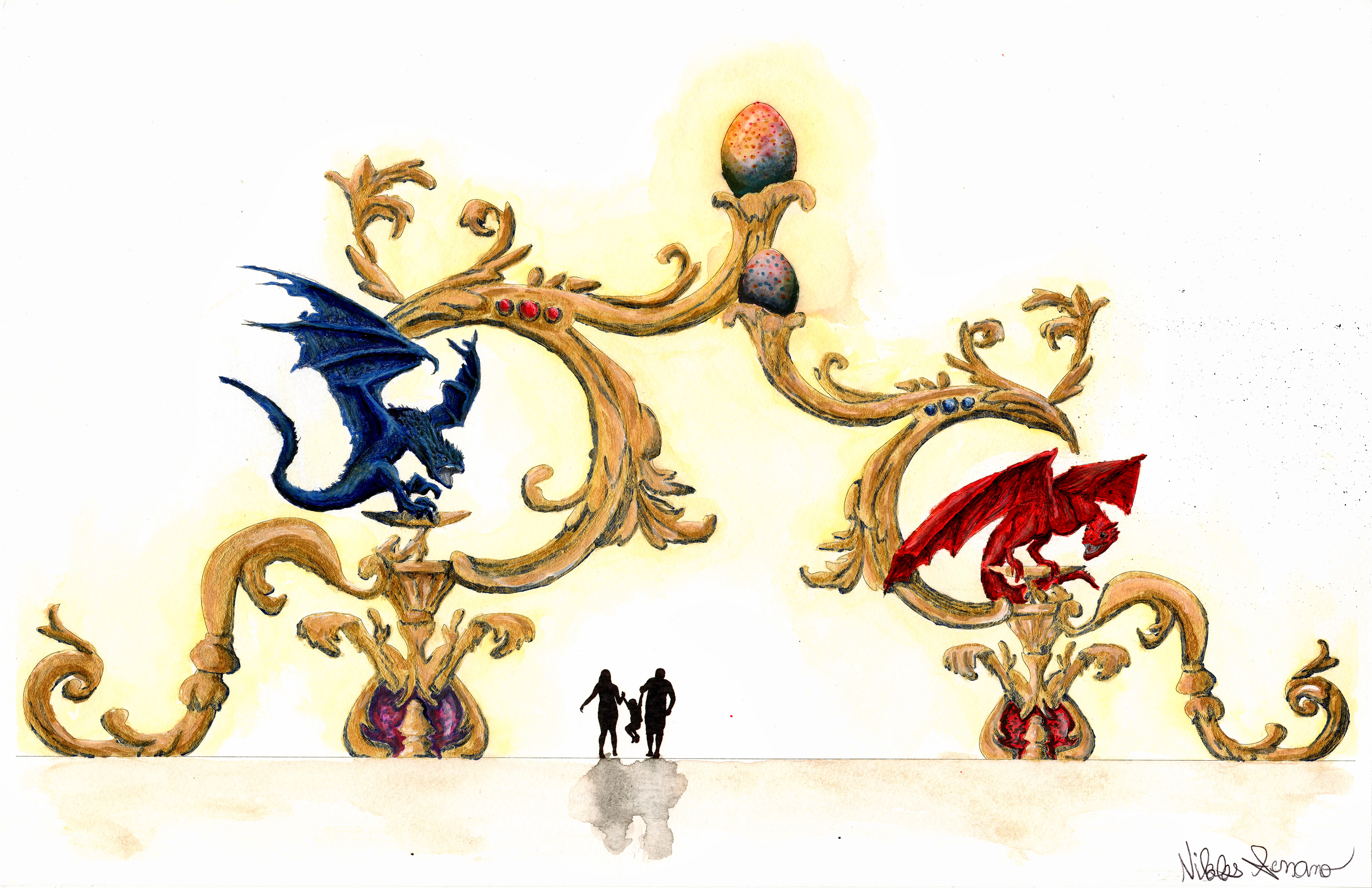 Dragon Entrance Gate Design