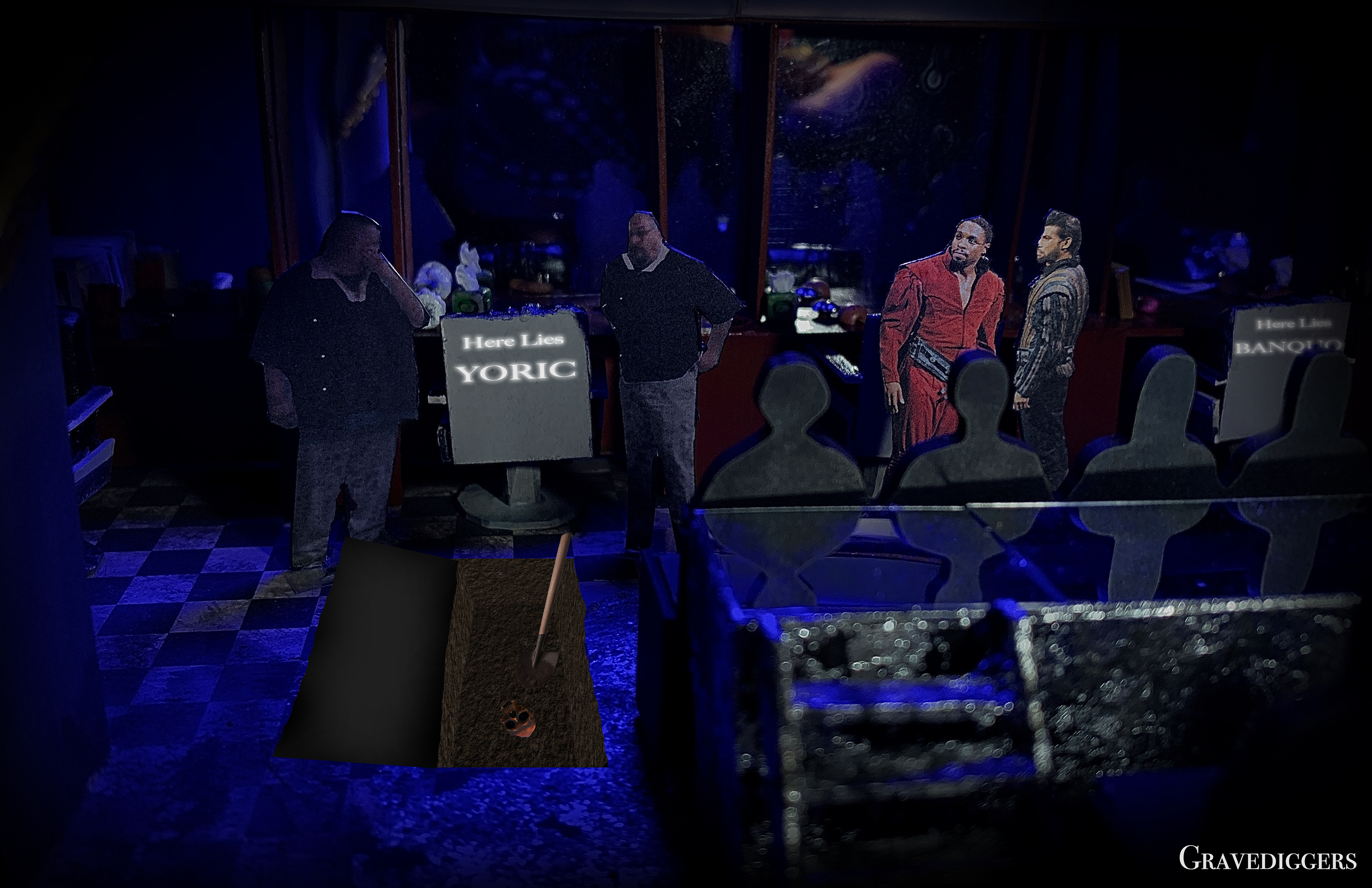 Hamlet Gravediggers Model Photo