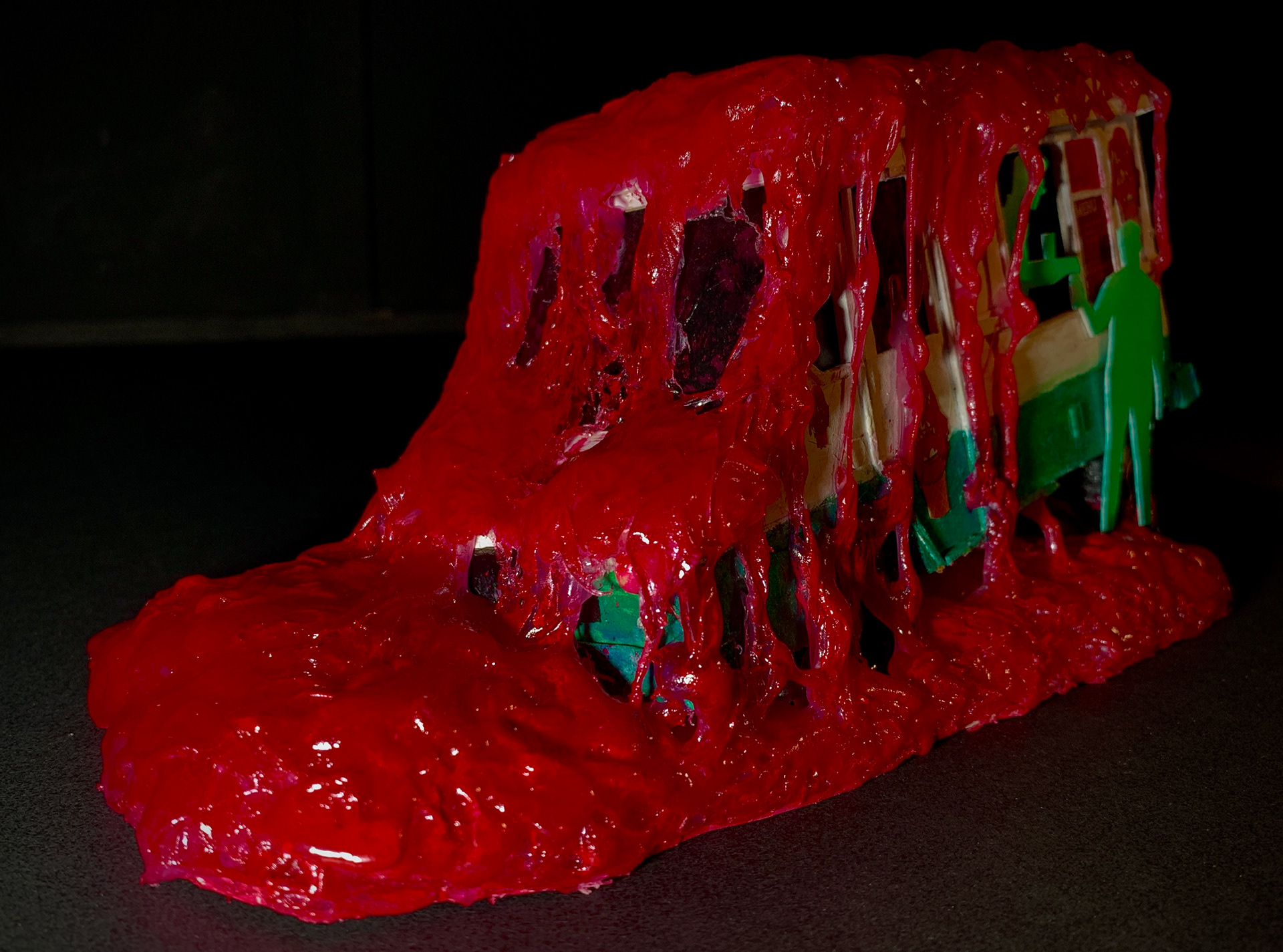 The Blob Kiosk 3/8" Scale Model