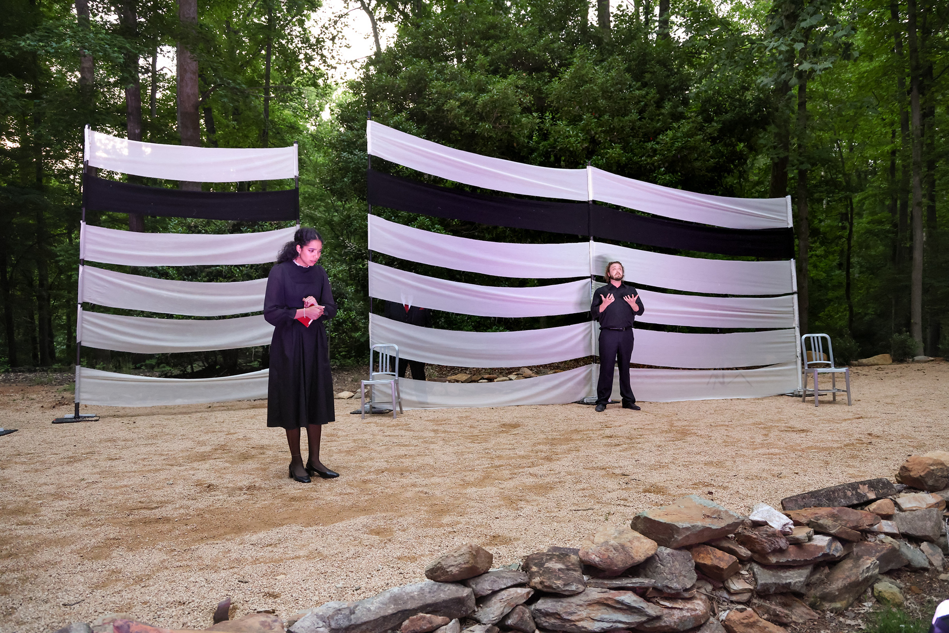 Hamlet Production Photo, Snow Camp Outdoor Theatre
