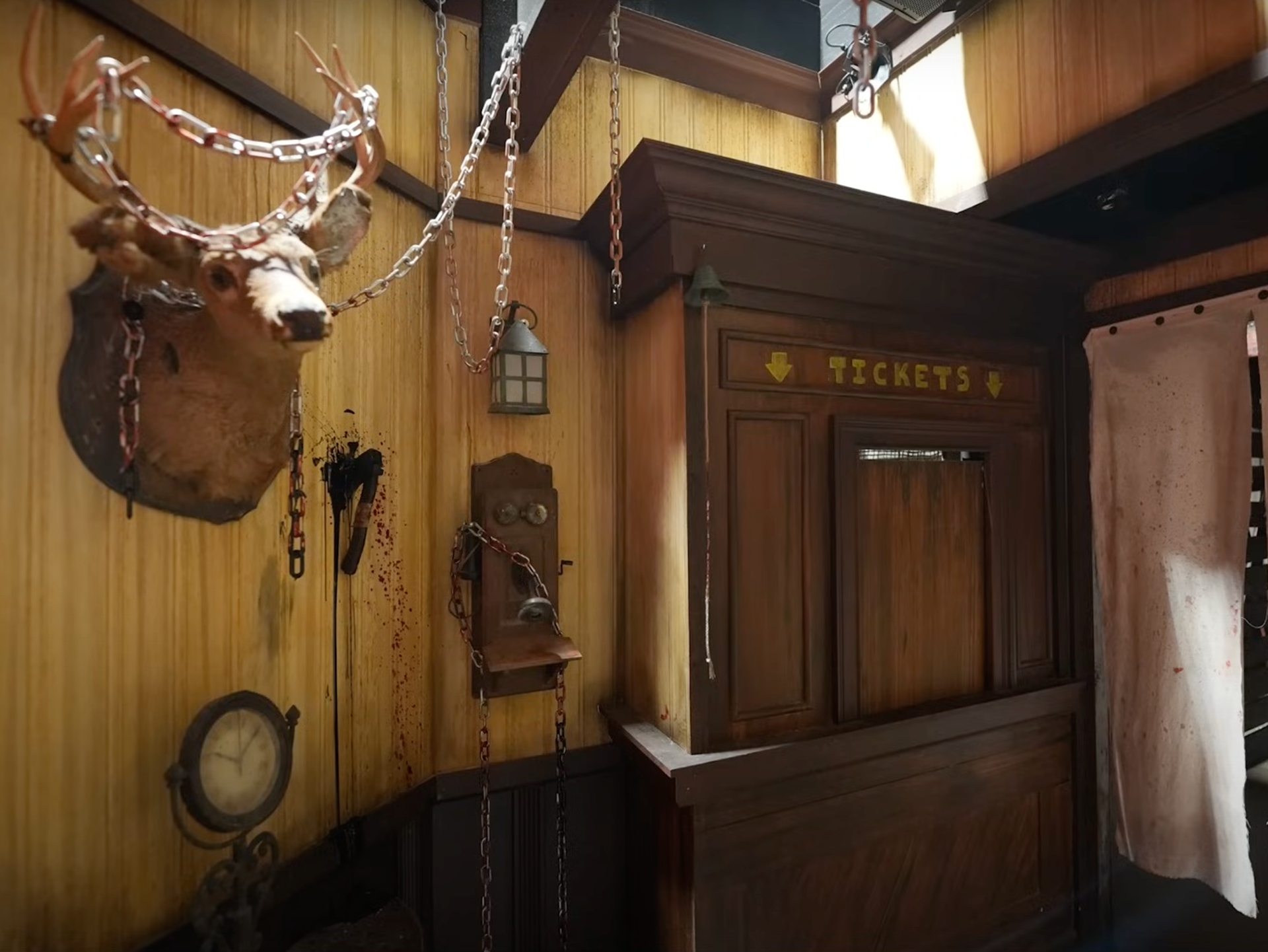 Ticket Booth from Hatchet and Chains: Demon Bounty Hunters (photo published by walruscarp during lights on tour)