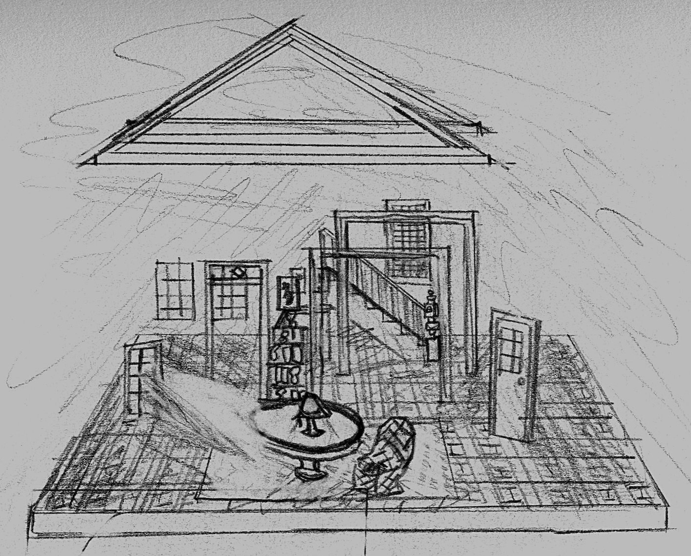 Long Days Journey Into Night Initial Sketch