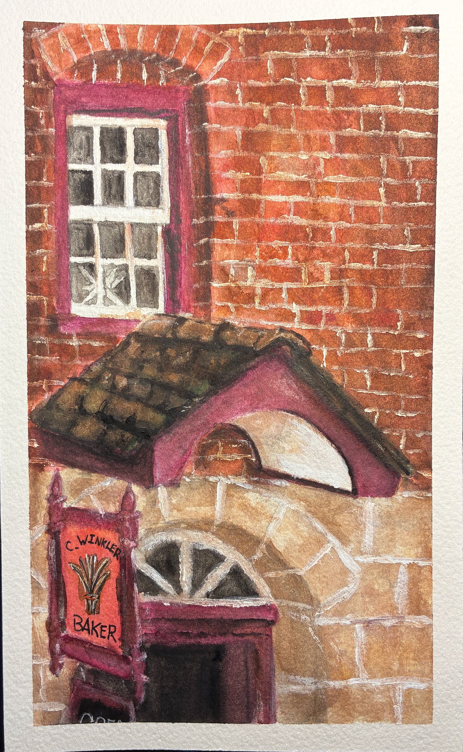 Plein Air Watercolor Painting
