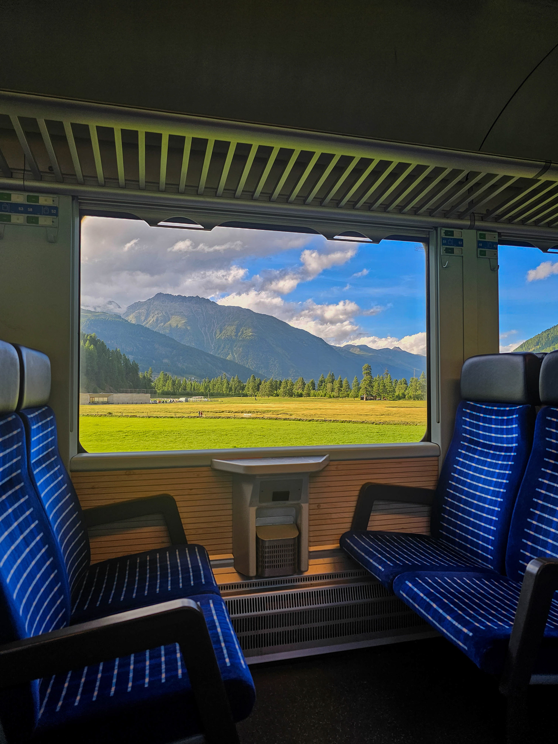 Bernina Express trein route - Switzerland