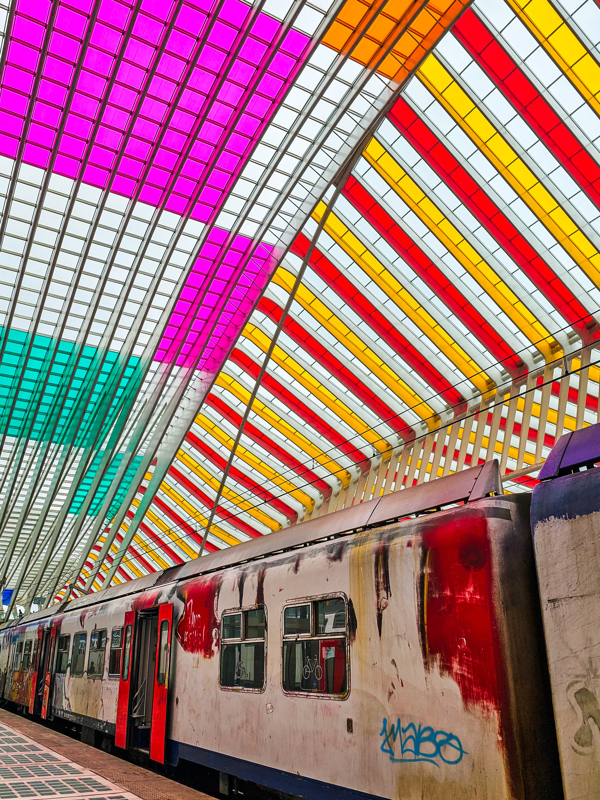 Luik-Guillemins station - Luik, Belgium