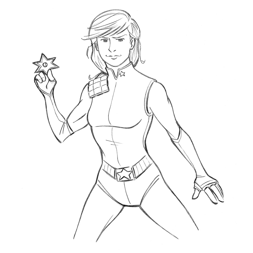 G.I. Joe: Scarlett • pencil sketch