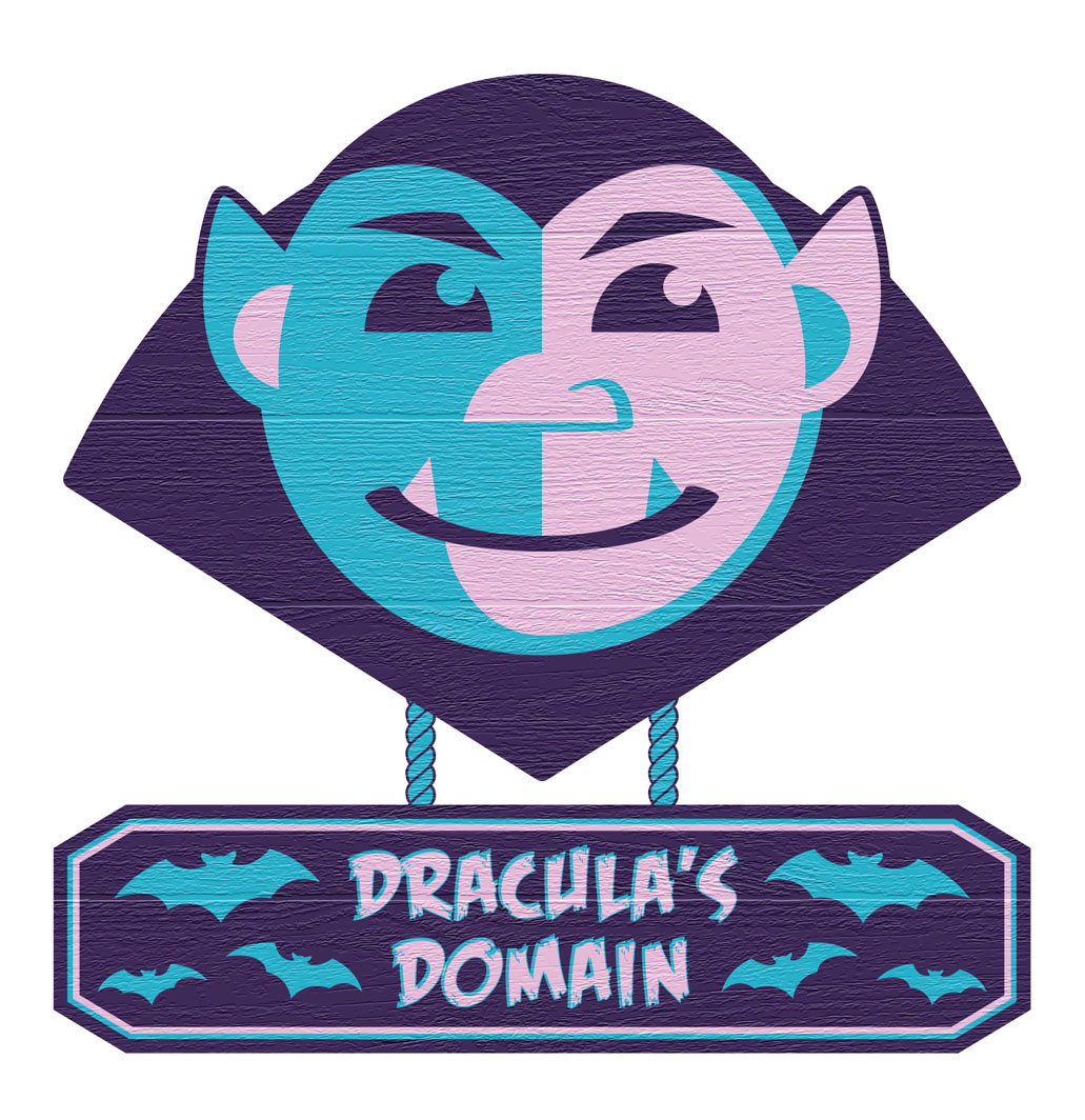 Dracula's Domain Wall Decor • product concept art