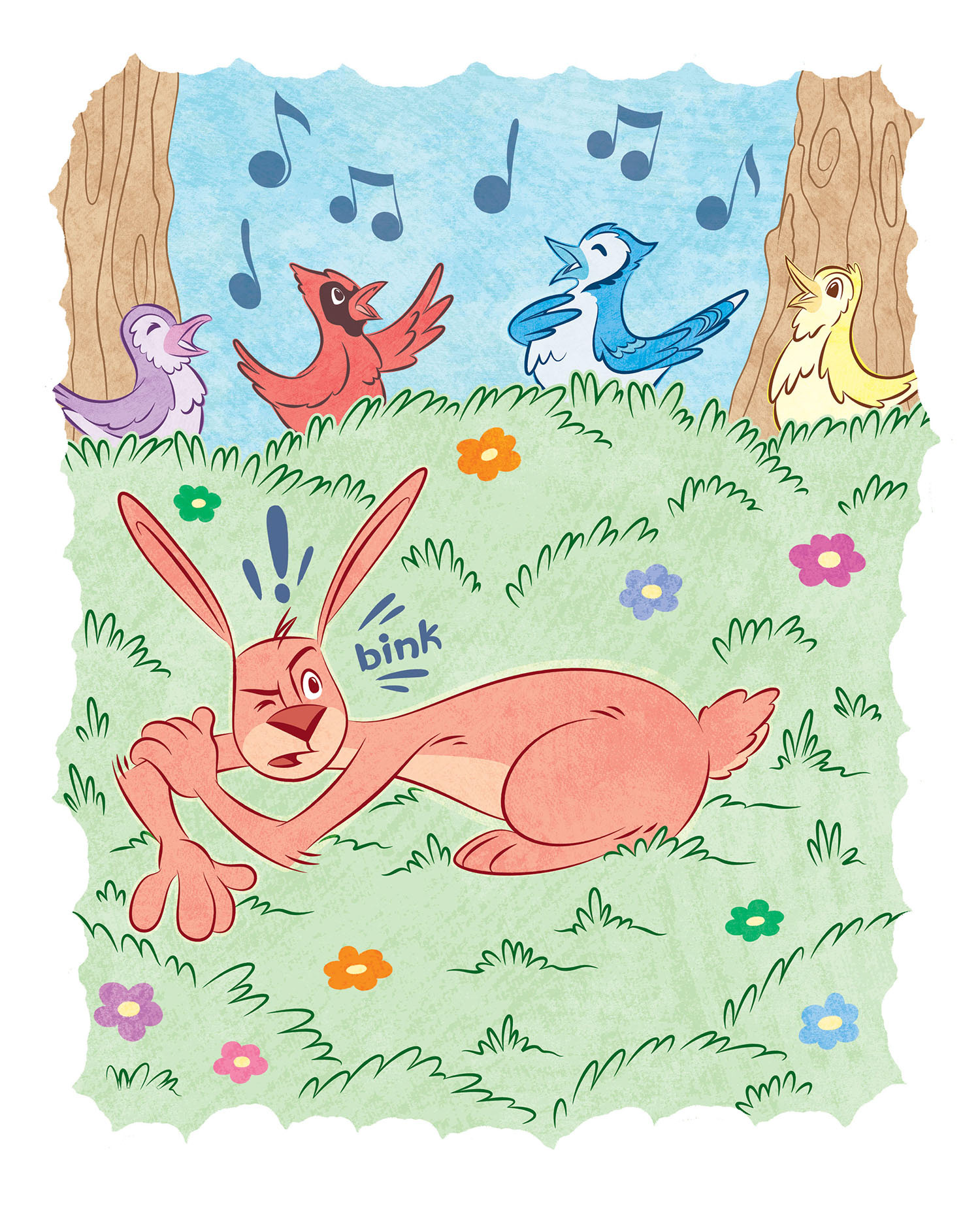 Fitz Picture Book • vector illustration