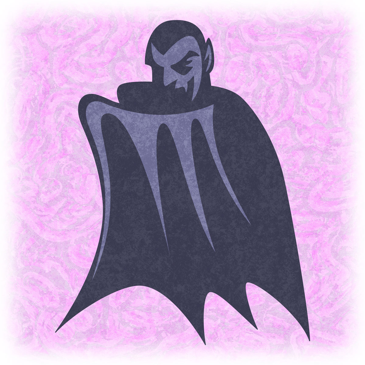 Vampire Silhouette • vector art