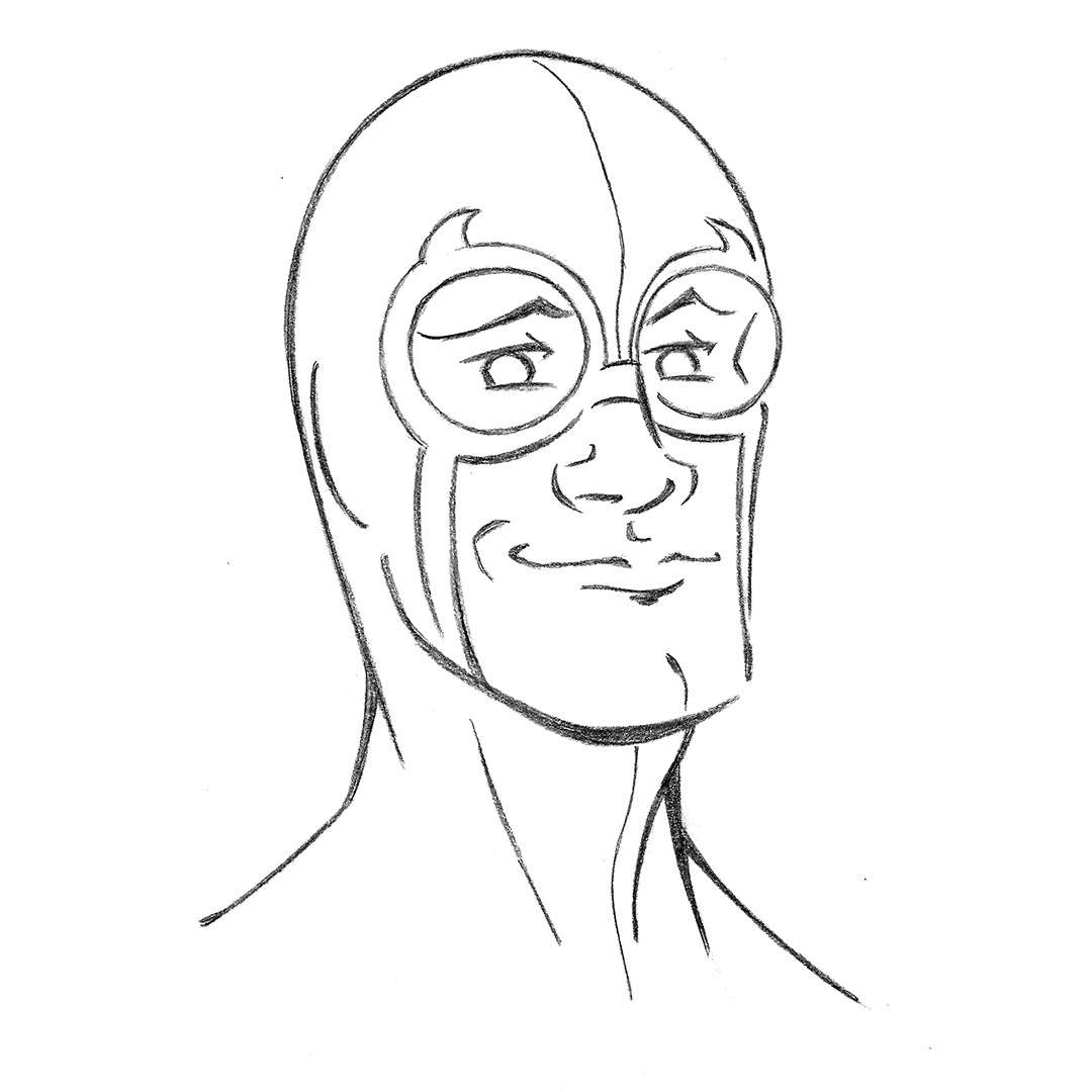 Blue Beetle • pencil sketch