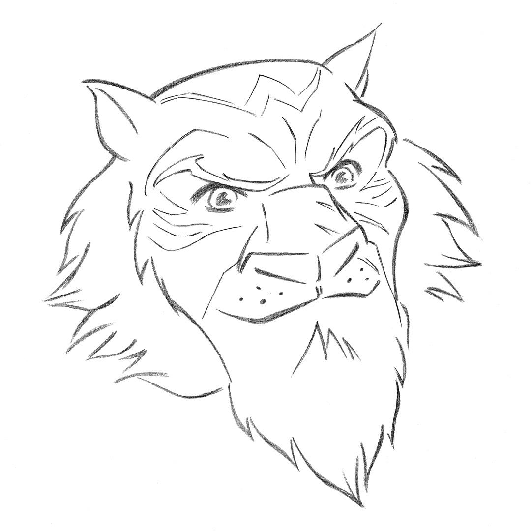 Cringer • pencil sketch