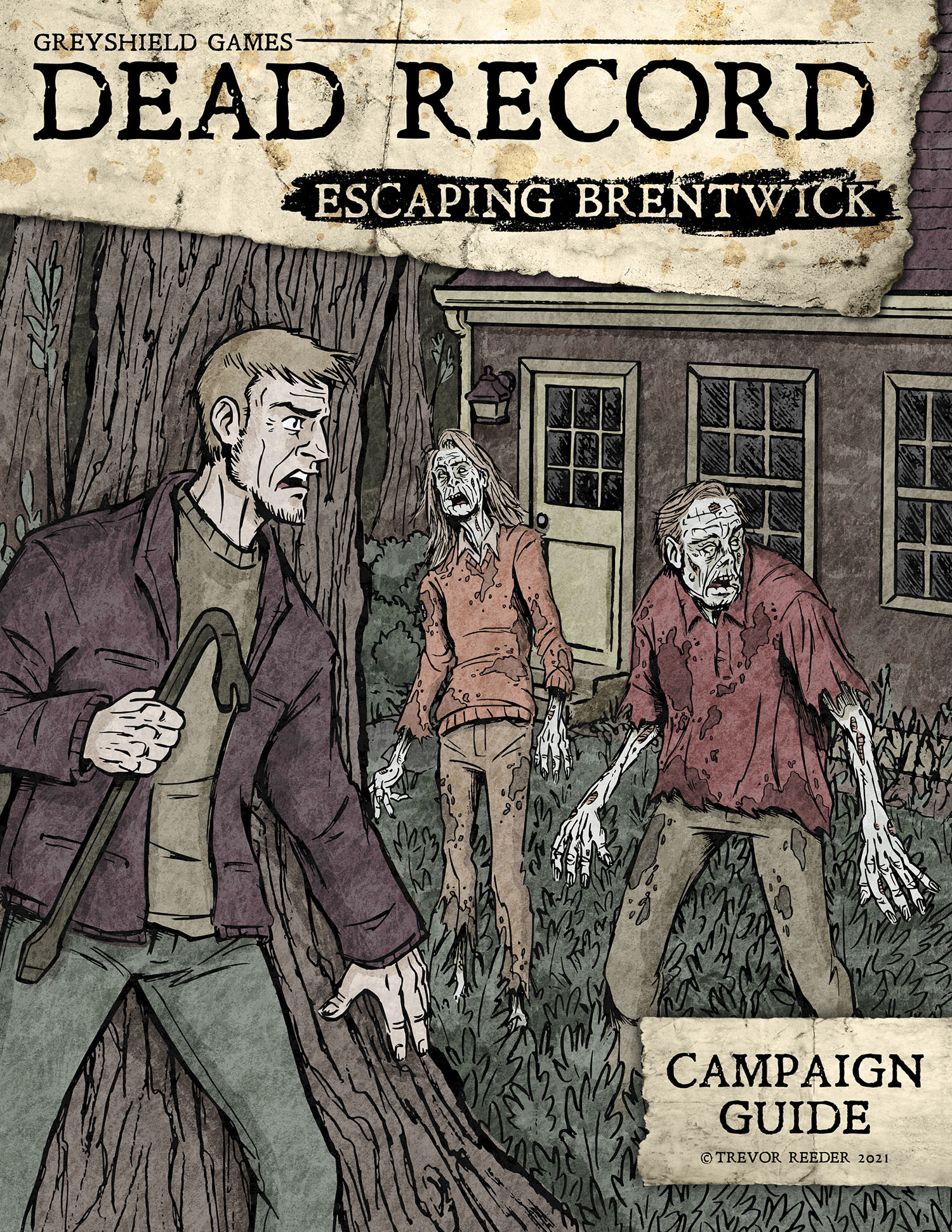 Escaping Brentwick RPG • cover illustration