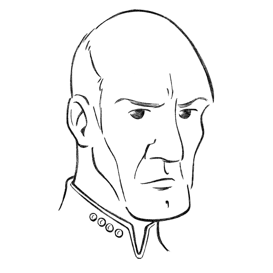 Captain Picard • pencil sketch