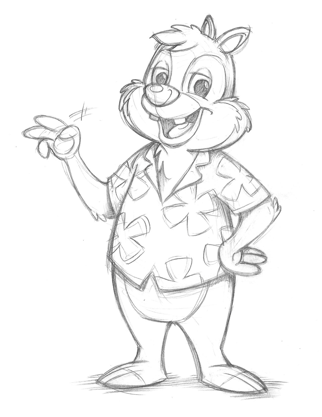 Dale • pencil sketch