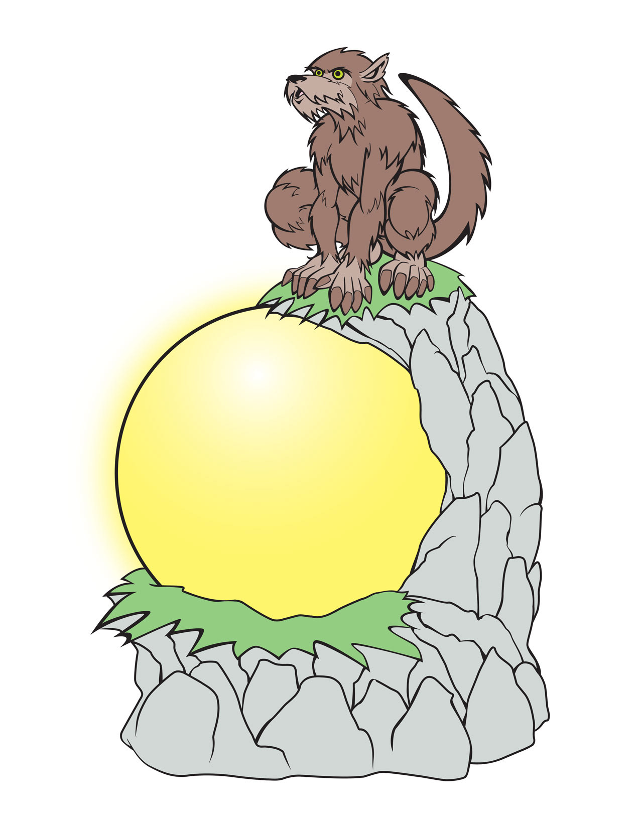 Werewolf Globe Light • product concept