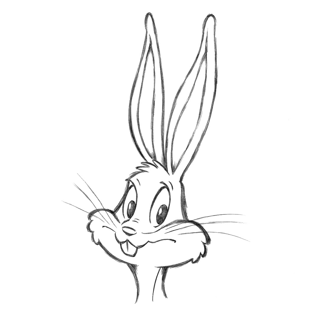 Bugs Bunny 2 • pencil sketch