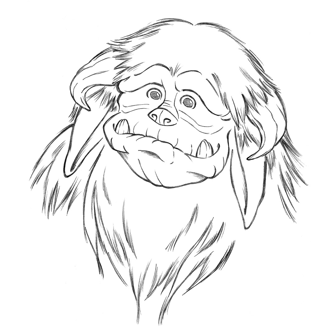 Labyrinth: Ludo • pencil sketch