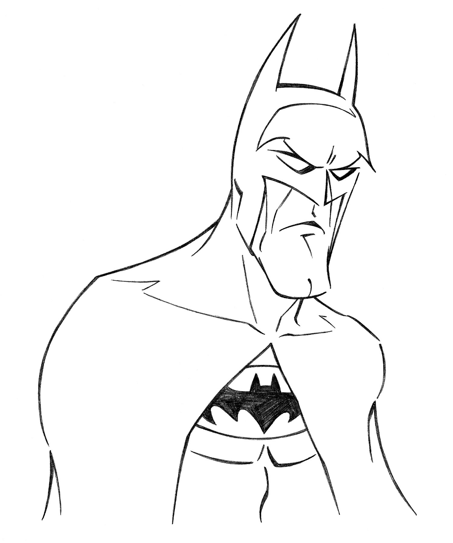 Batman • pencil sketch