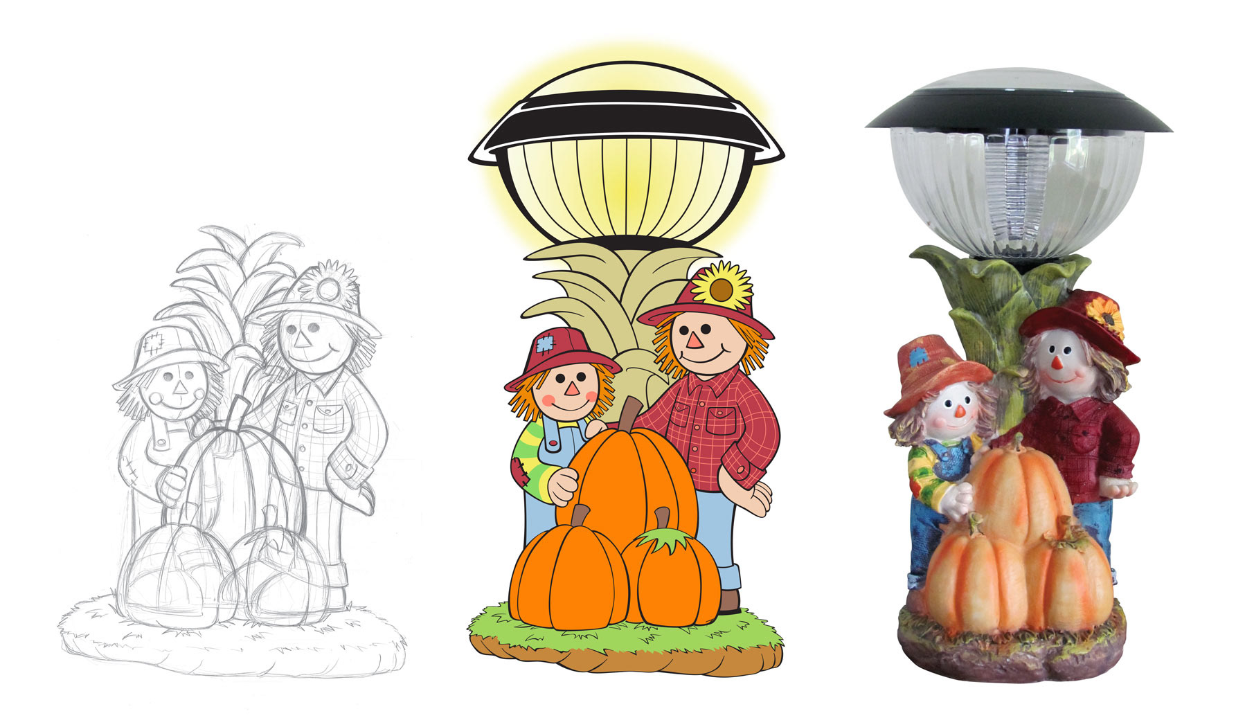 Harvest Solar Light • product art