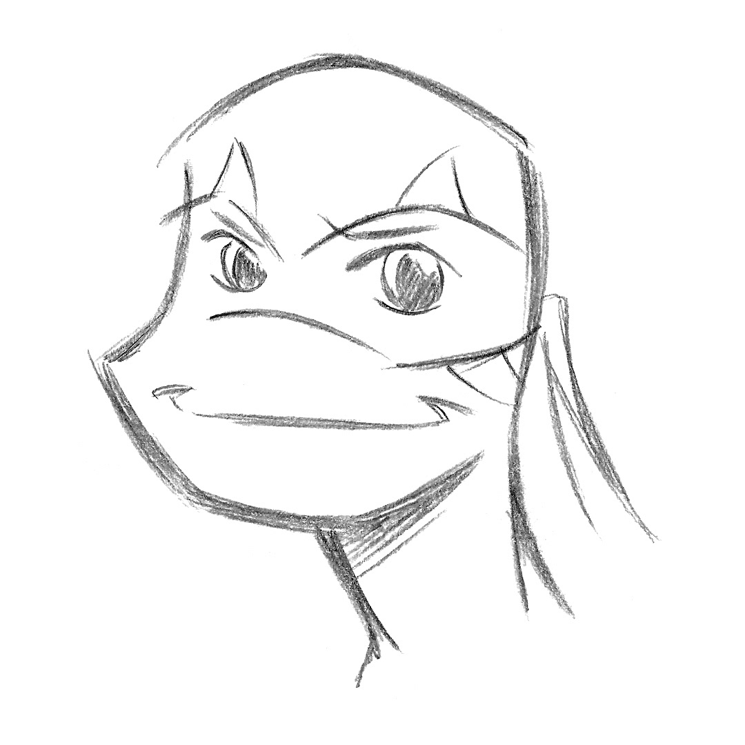 TMNT: Leonardo • pencil sketch